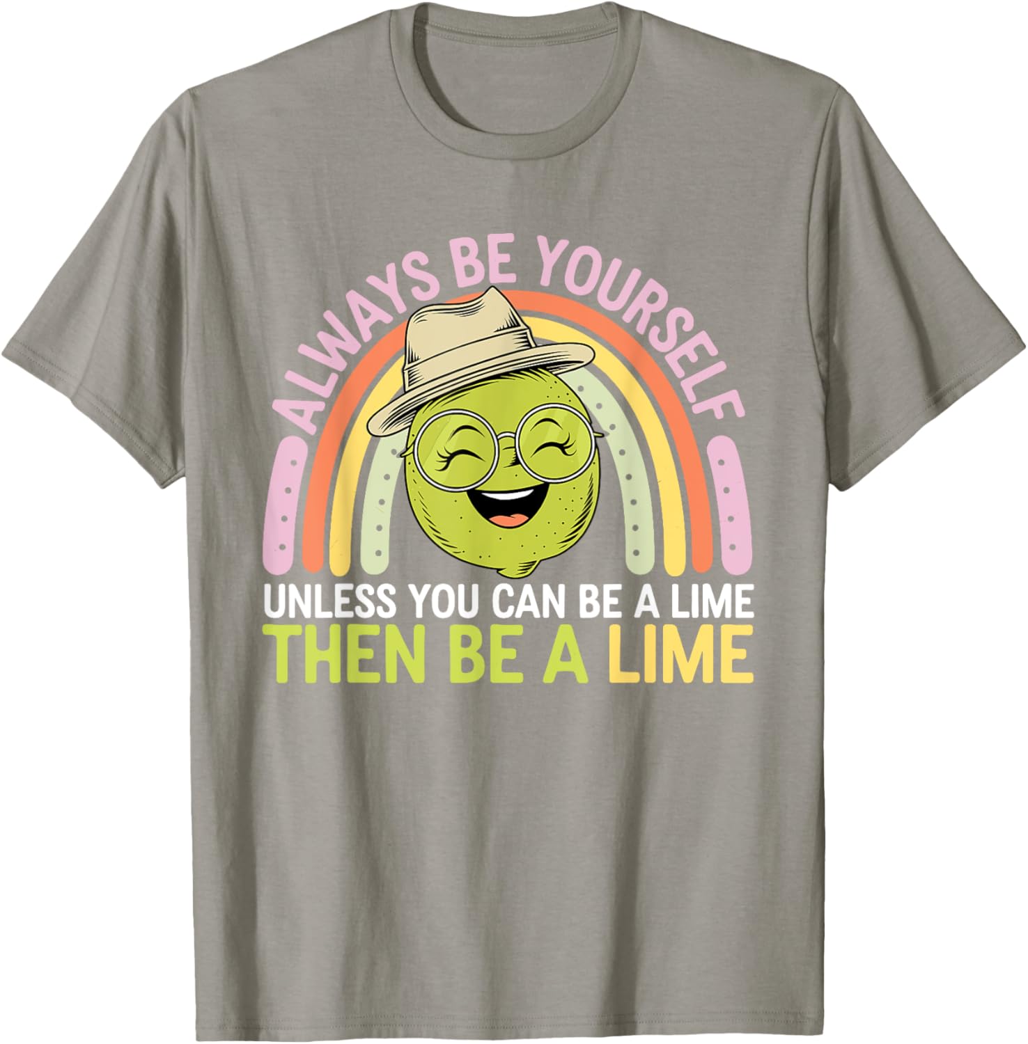 Cute Lime Vintage T-Shirt with Funny Sarcastic Jokes for Lime Lovers - 22