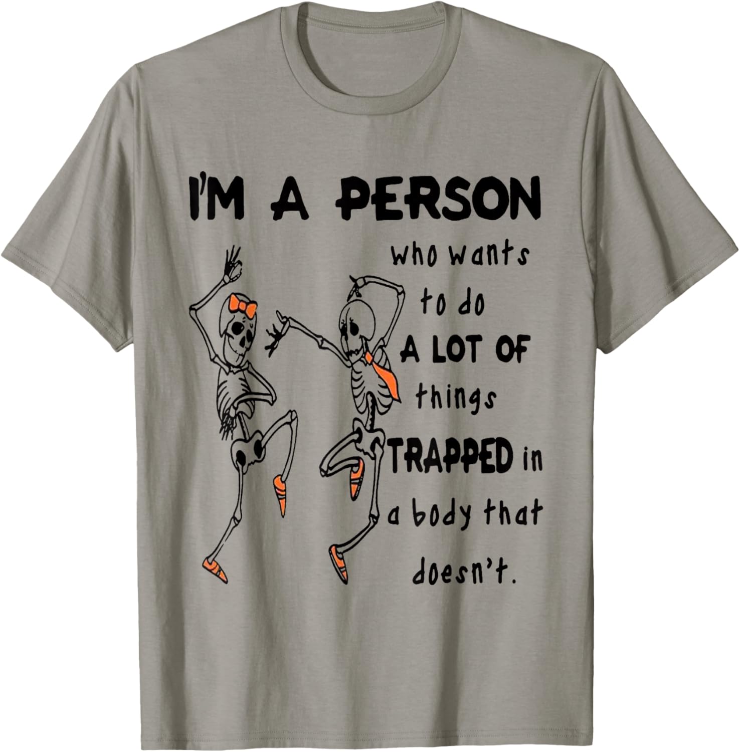 Funny I'm A Person Who Wants To Do A Lot Of Things T-Shirt for Enthusiasts - 5