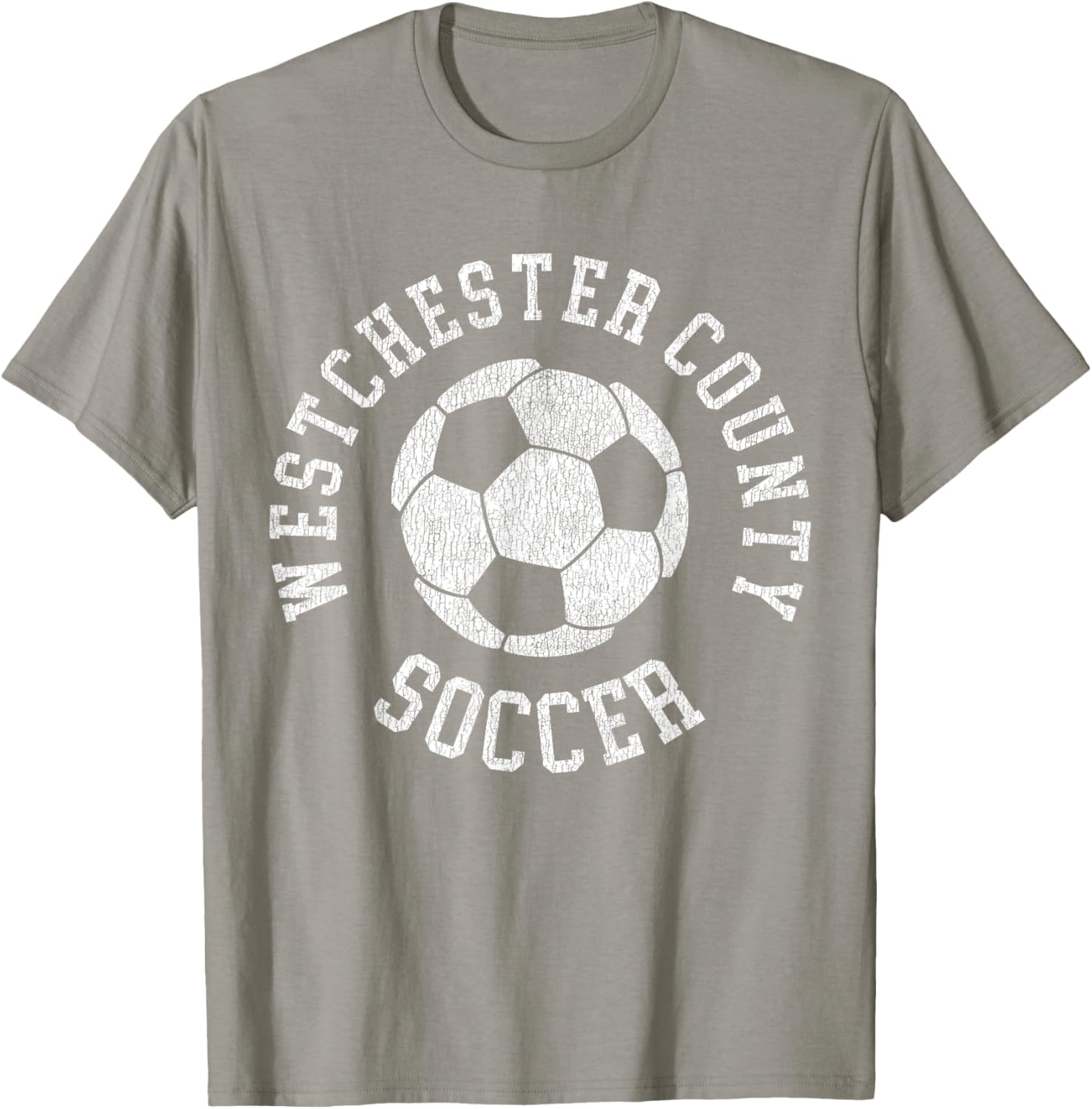 Westchester County Retro Distressed 90's Vintage Soccer T-Shirt - 11