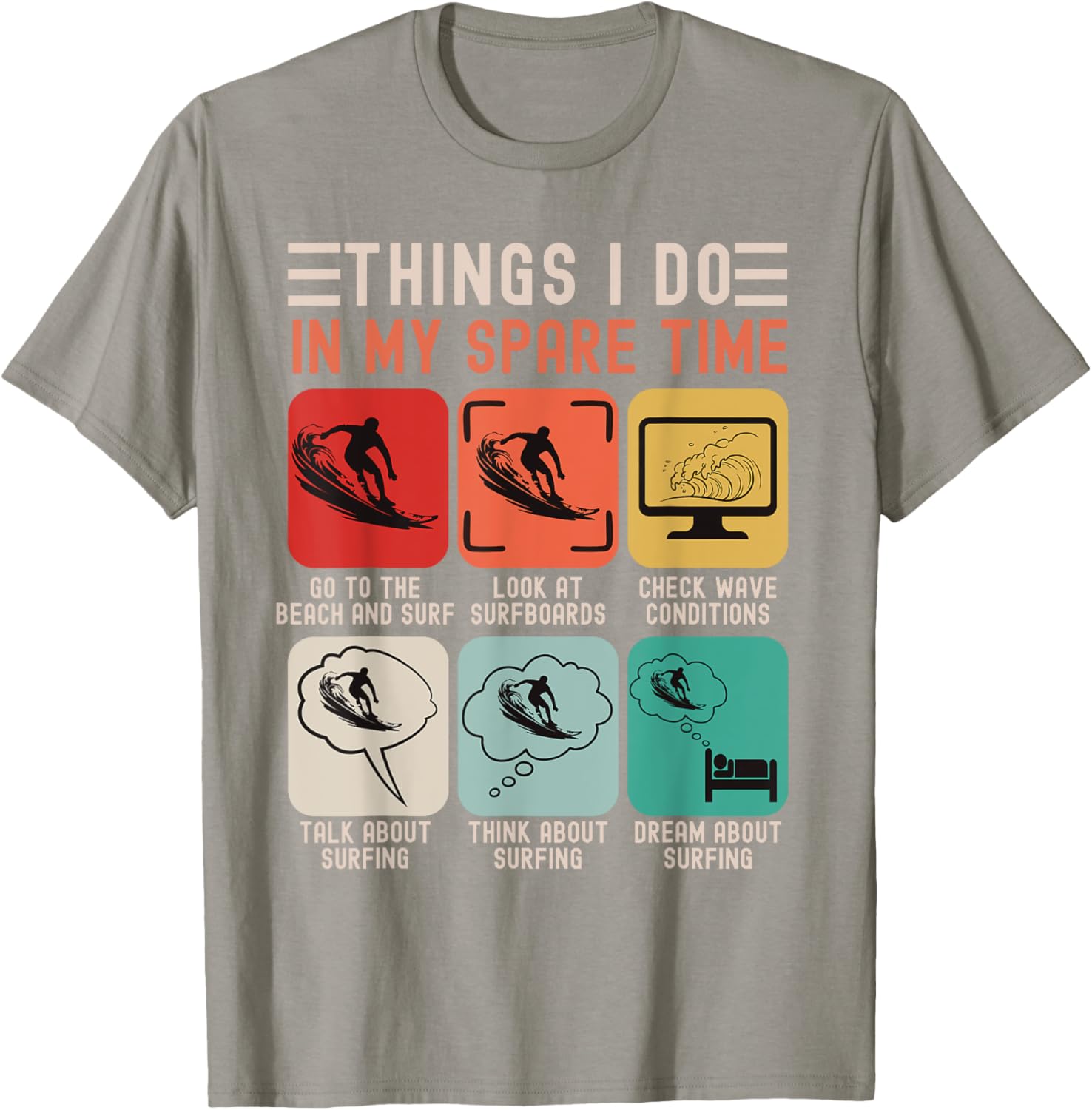 Funny Beach Days and Surfing T-Shirt for Relaxed Summer Vibes - 15