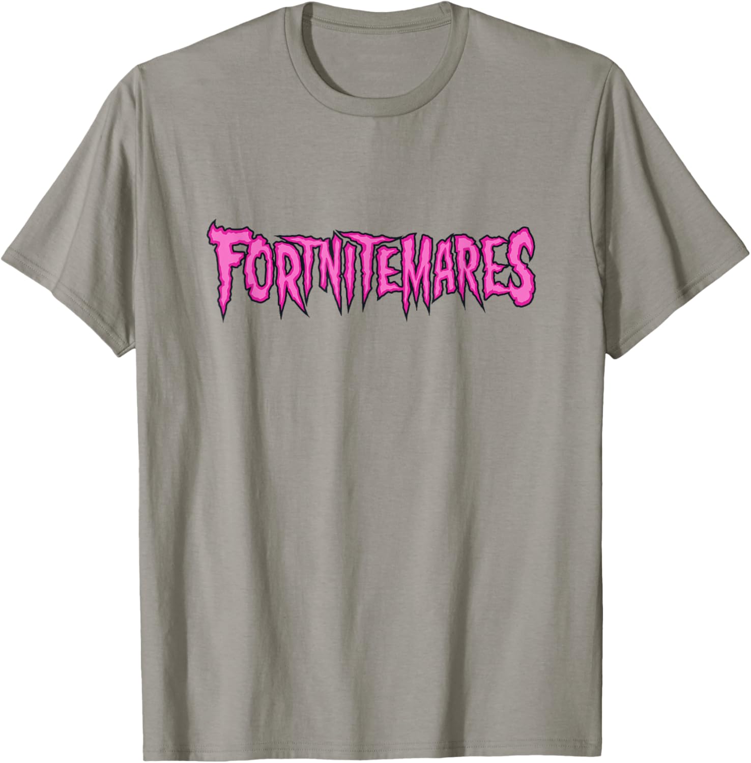 Fortnite Halloween Fortnitemares Creepy Horror Movie Logo T-Shirt - 7