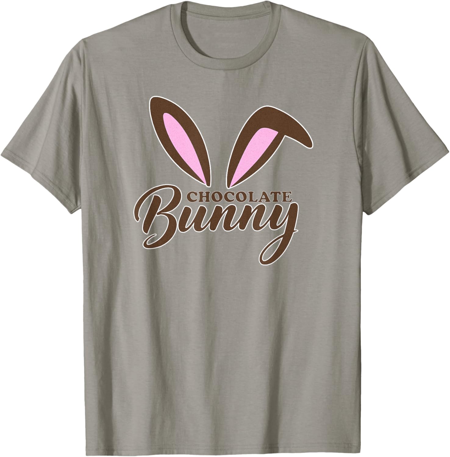 Cute Chocolate Bunny Easter Outfit T-Shirt for Kids and Adults - 15