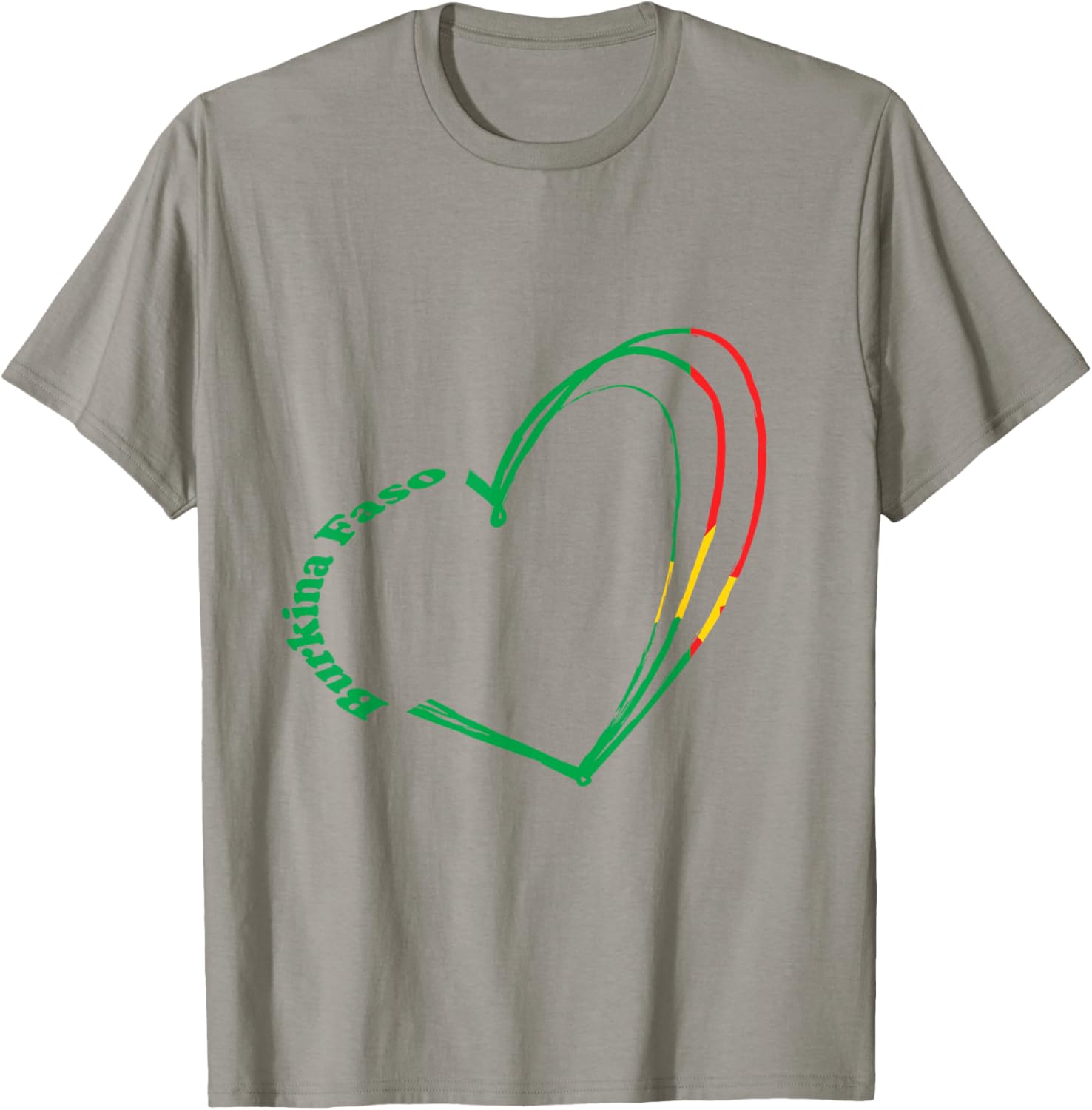 Burkina Faso Flag T-Shirt for Pride and Love of Burkina Faso - 19