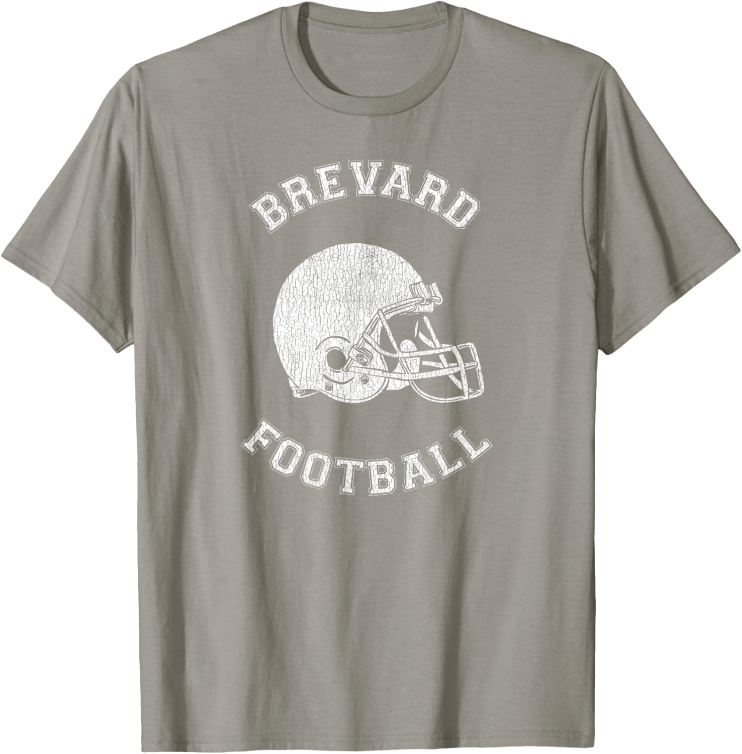 Brevard Retro 1980s Distressed Football P.E. Department T-Shirt - 10