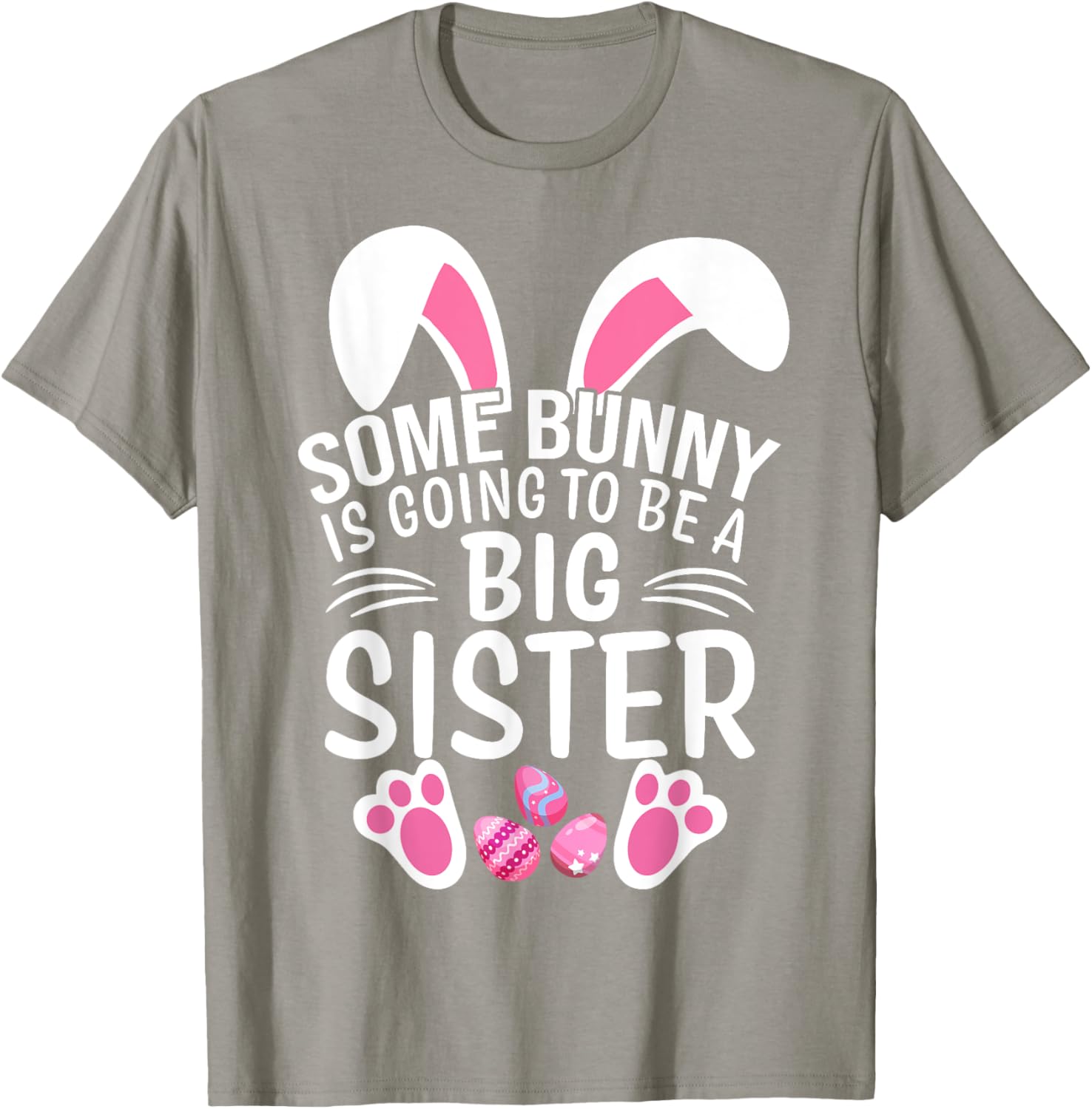 Some Bunny Is Going To Be A Big Sister Easter T-Shirt for Girls - 9