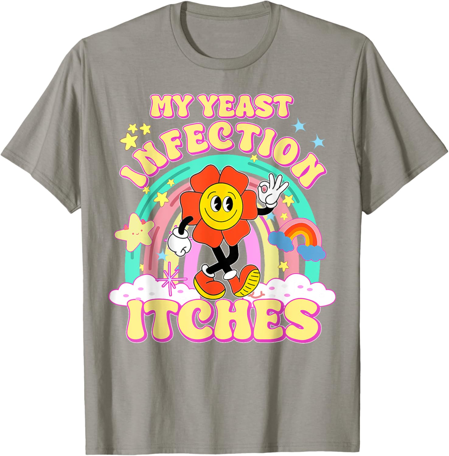Funny Yeast Infection Humor T-Shirt for Unique Gifts and Casual Wear - 9