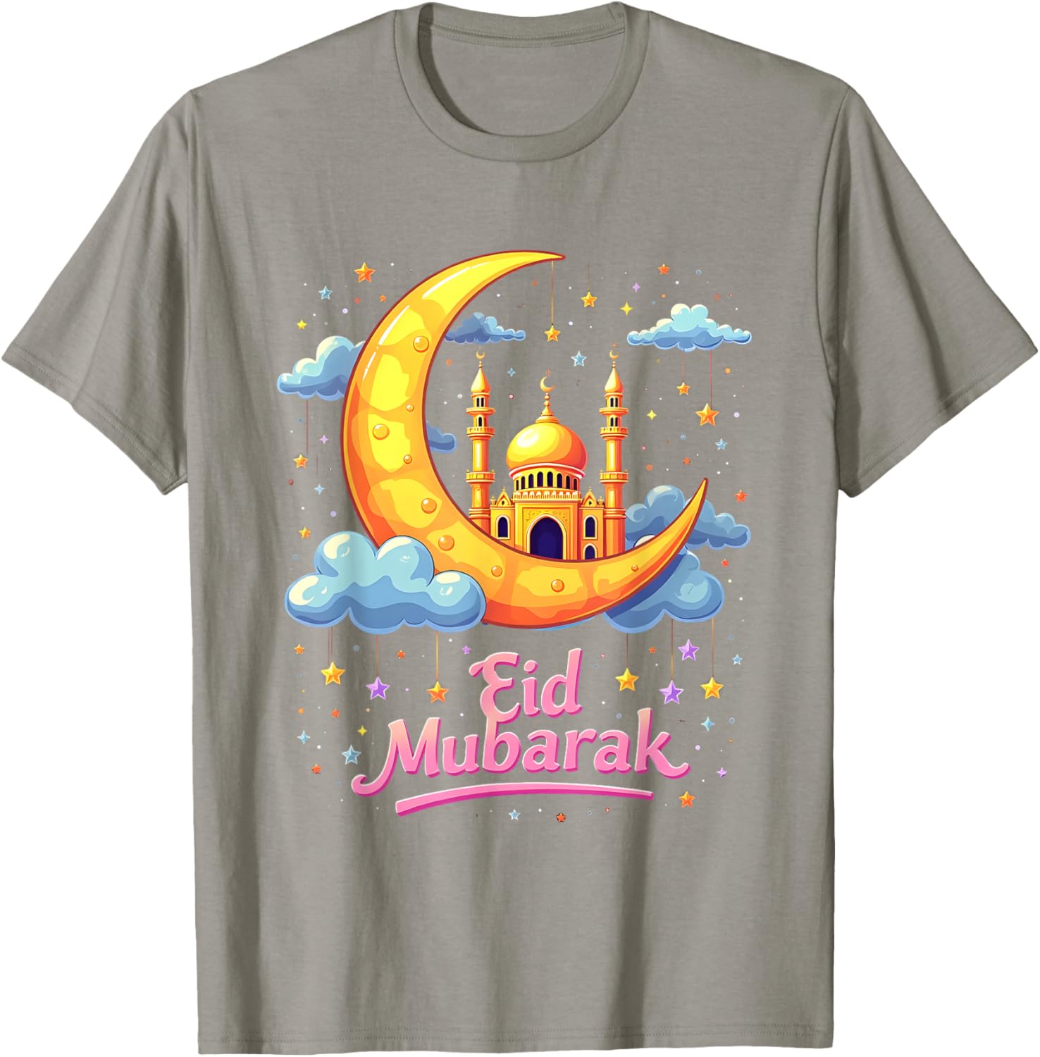 Mubarak Kareem Eid Al-Fitr T-Shirt for Happy Ramadan 2025 Celebrations - 12