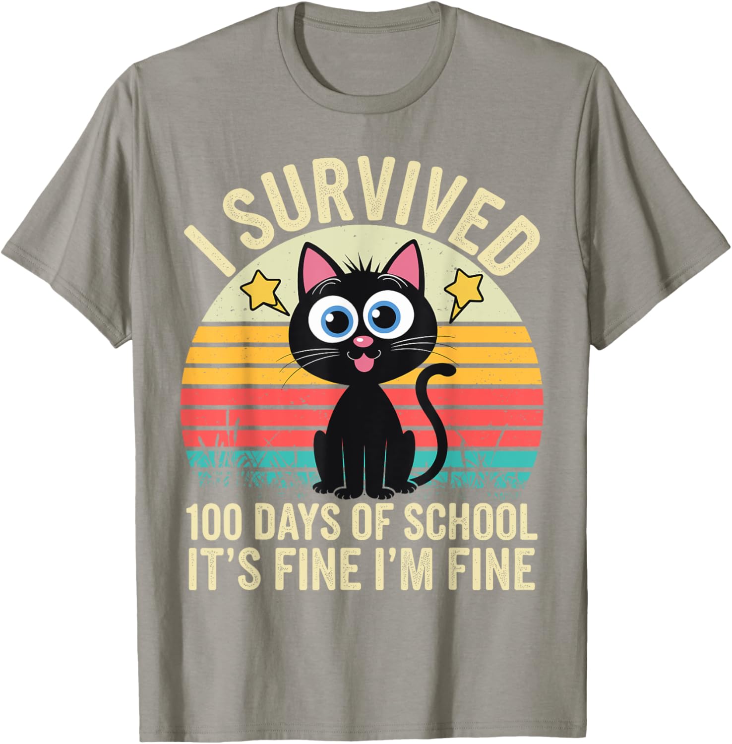 I Survived 100 Days of School T-Shirt for Kids - Fun and Stylish! - 14