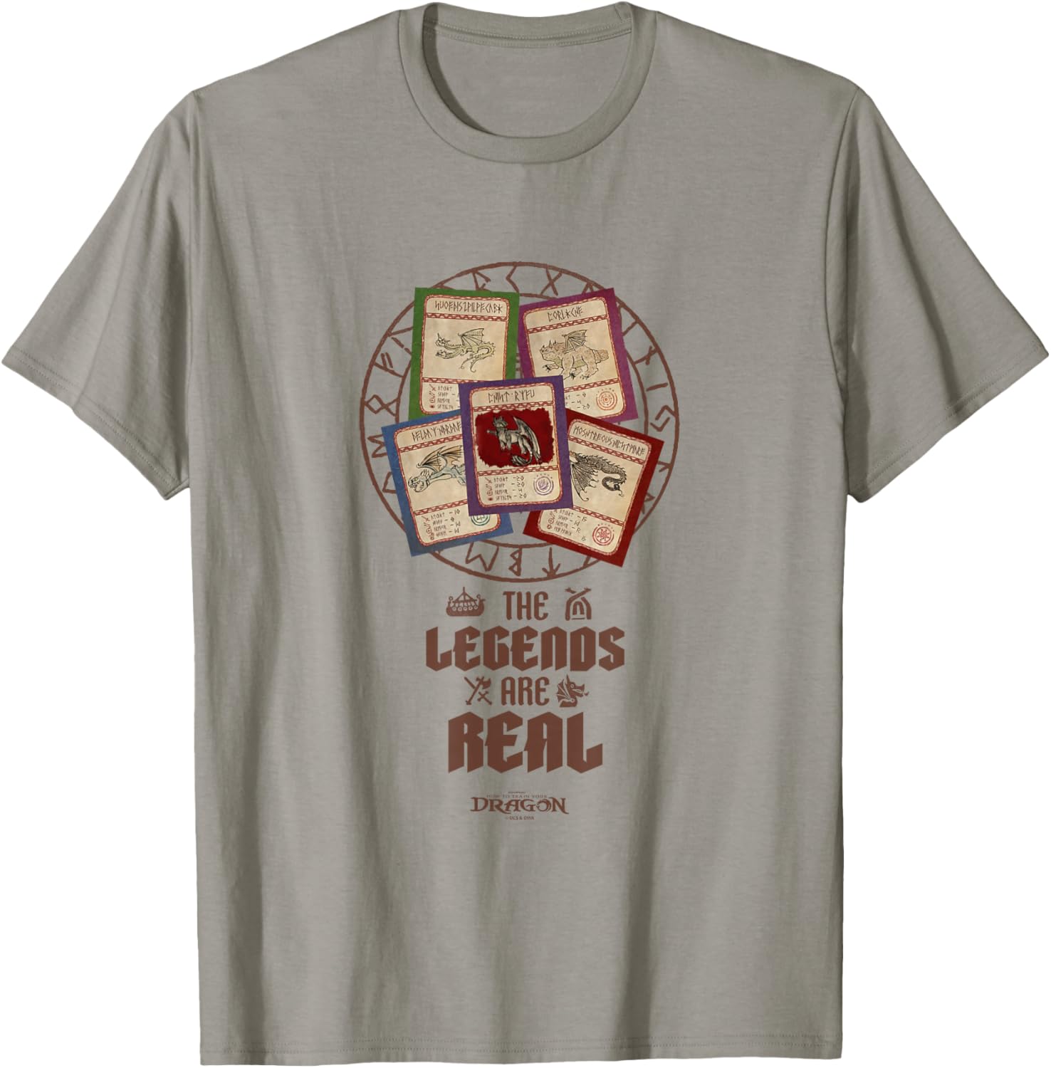 DreamWorks Dragons Legends Are Real Graphic T-Shirt for Fans and Collectors - 10
