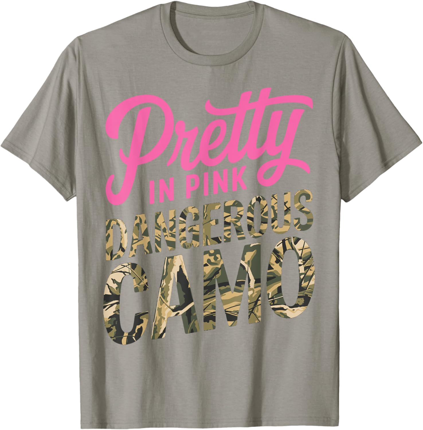 Pretty Pink Camo Hunting T-Shirt Perfect for Outdoor Lovers and Hobbyists - 7