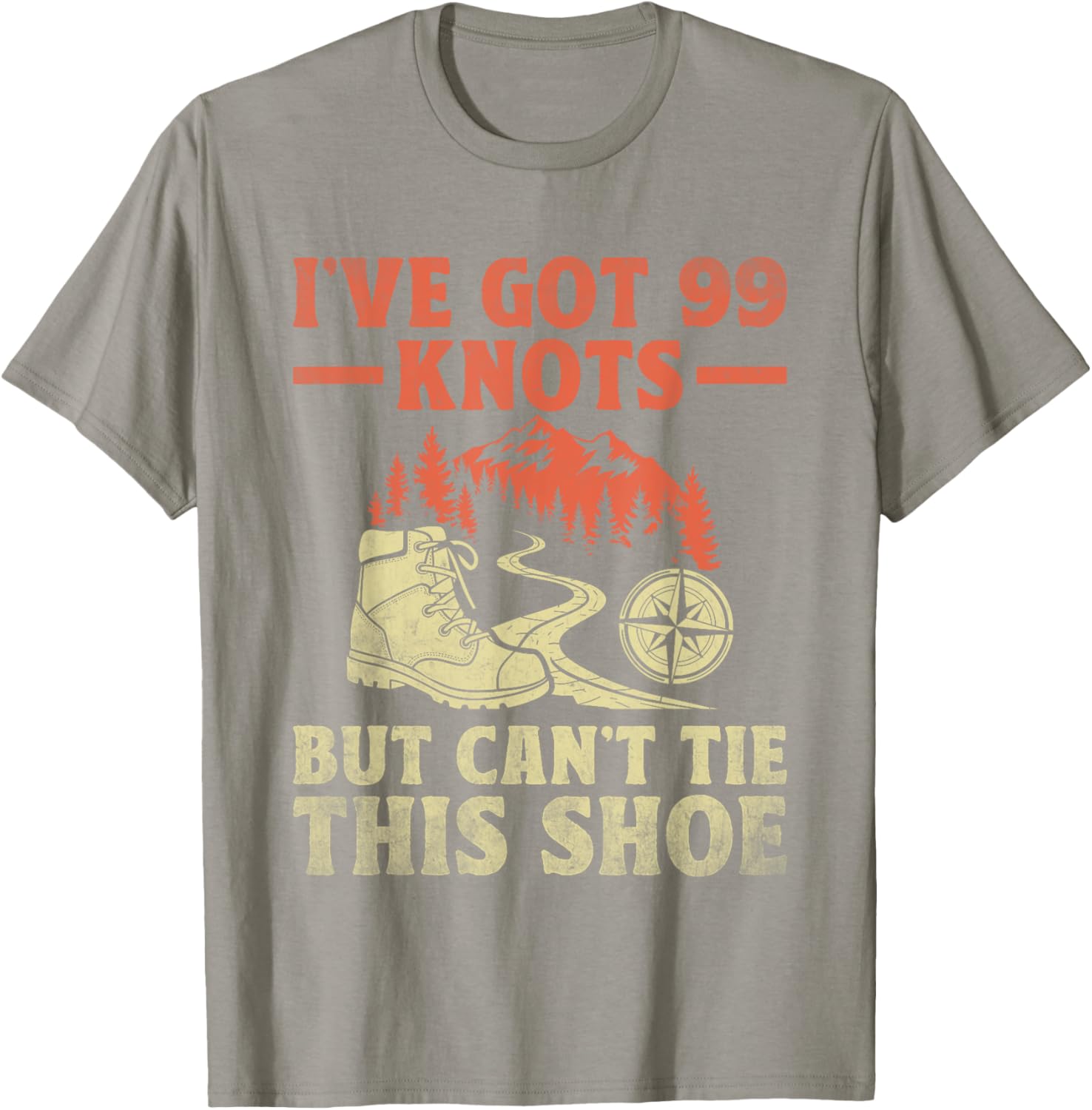 Funny Scout T-Shirt I've Got 99 Knots But Can't Tie This Shoe - 9