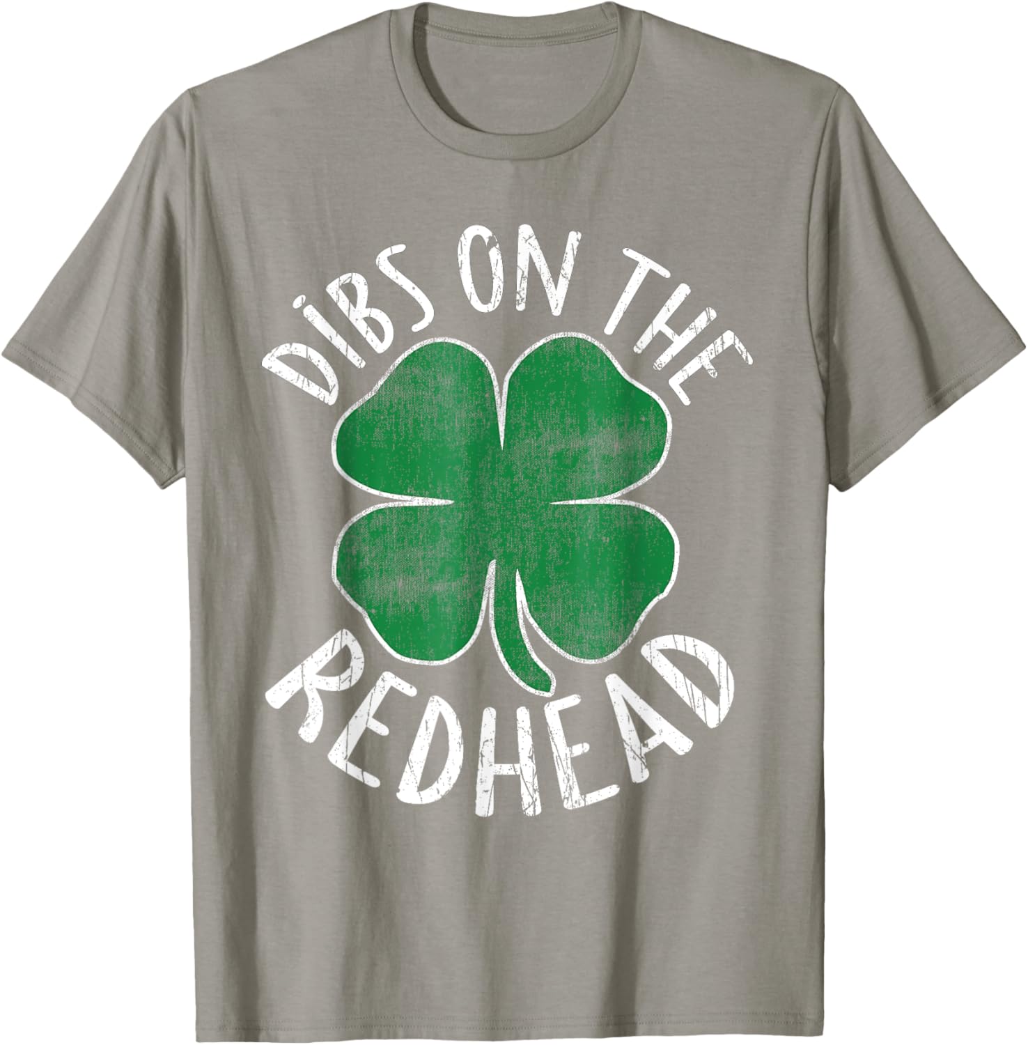 Dibs On The Redhead Shamrock T-Shirt for St Patricks Day Fun - 9