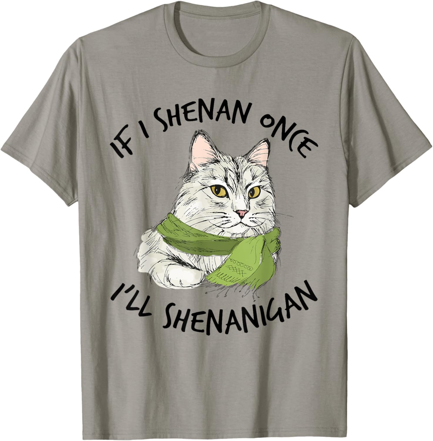 Funny Shenanigan Cat T-Shirt Perfect for Cat Lovers and Laughs - 10