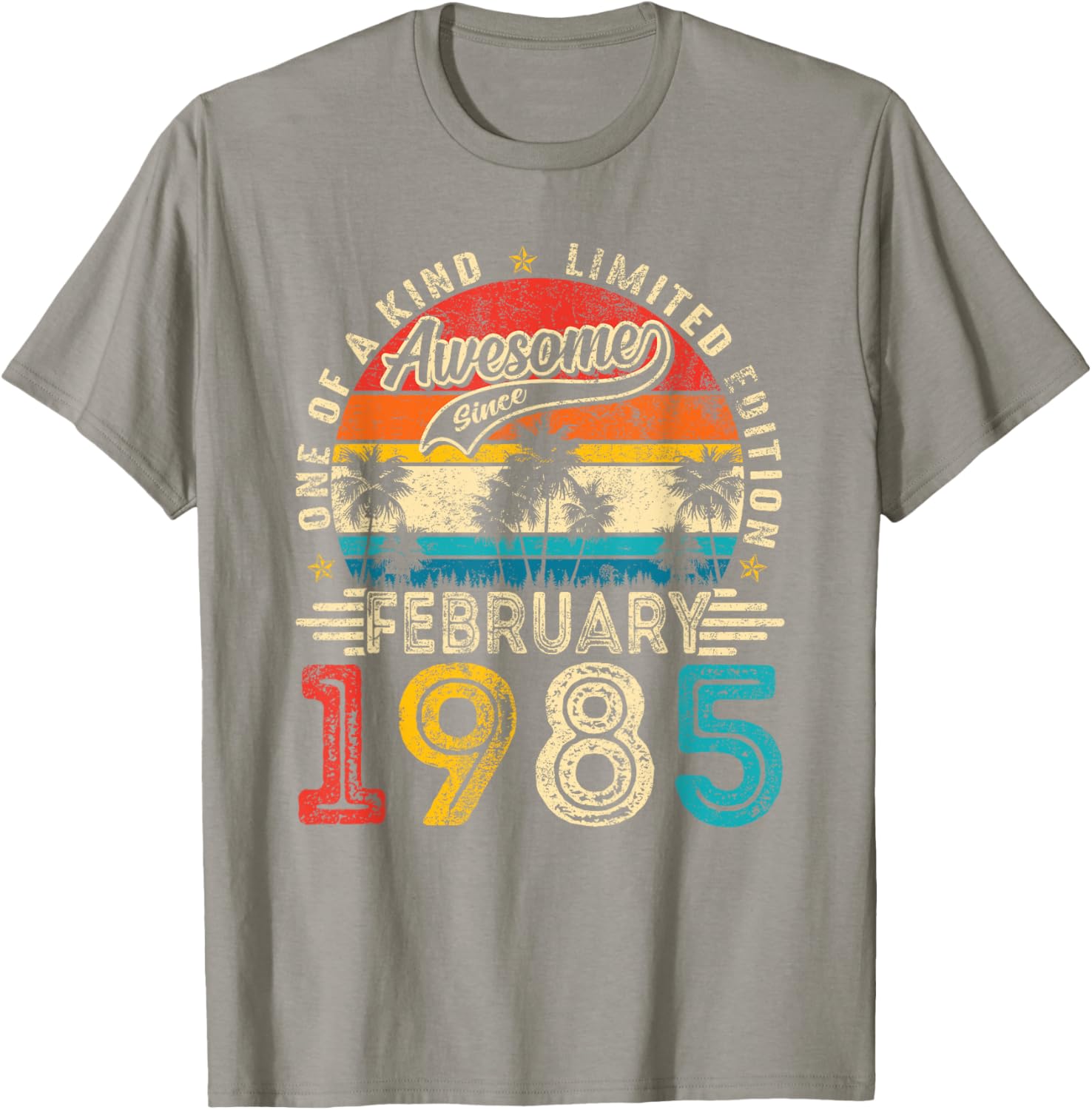 40 Years Awesome Since February 1985 Women's T-Shirt for 40th Birthday - 1