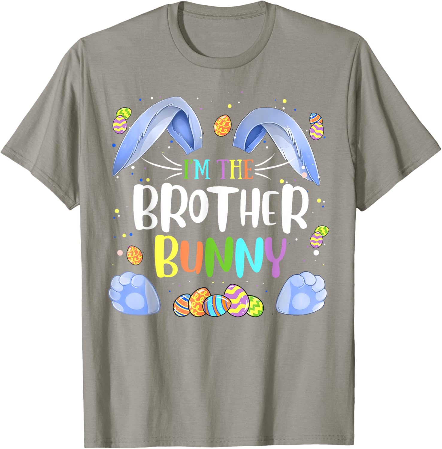 Brother Bunny Matching Family Easter T-Shirt for Fun Holiday Style - 13