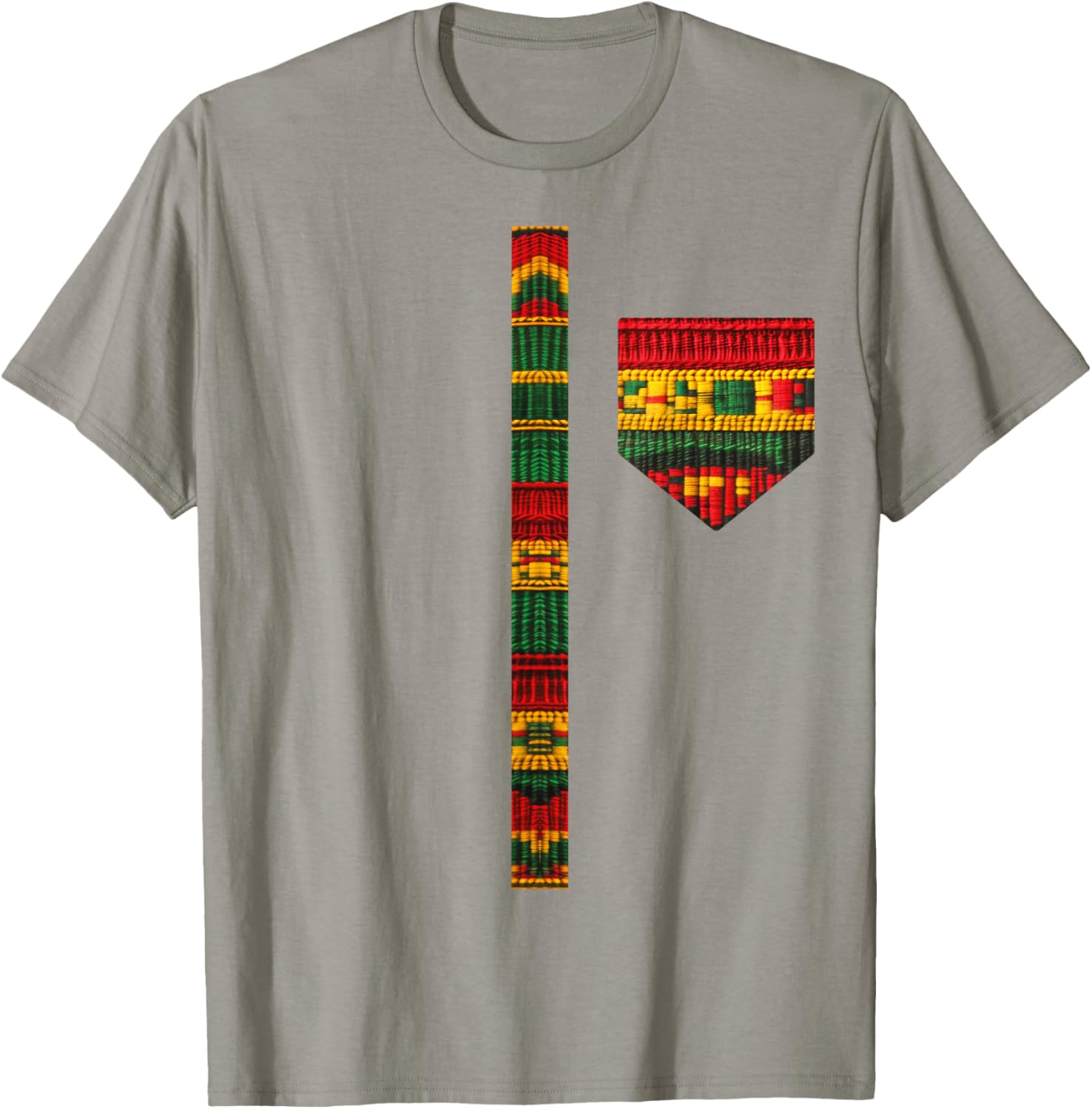 Stylish African Print Dashiki Kente Art T-Shirt for Men and Boys - 20