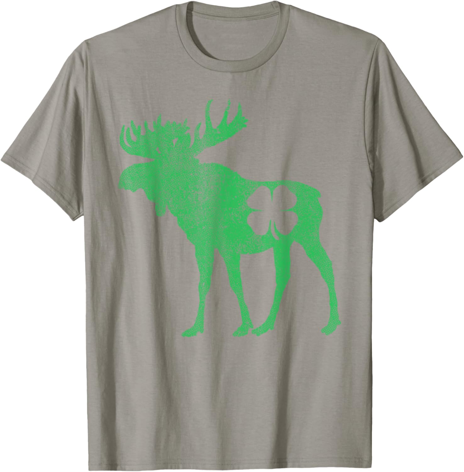 Funny Moose Shamrock St Patricks Day T-Shirt for Irish Celebration - 10