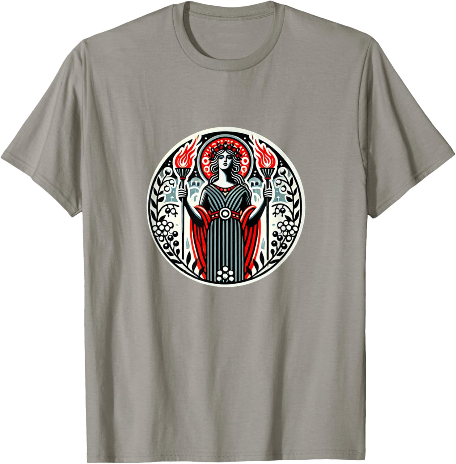 Hecate Goddess Illustration Crone T-Shirt for Unique Style Lovers - 21