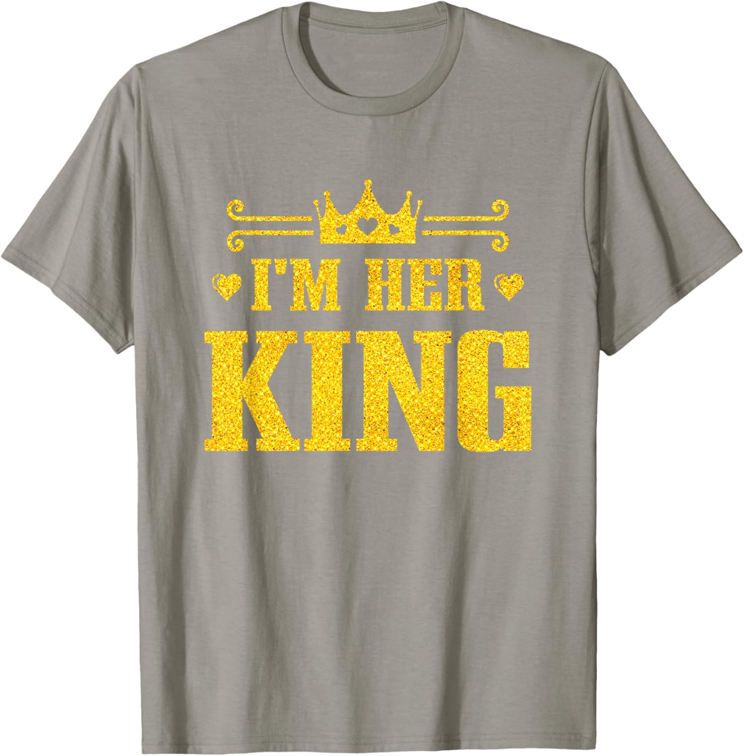 His Queen Her King Couples T-Shirt for Valentine's Day and Anniversaries - 15