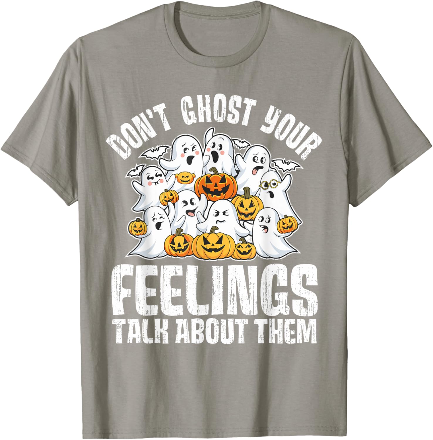 Talk About Your Feelings Mental Health T-Shirt for Positive Vibes - 17
