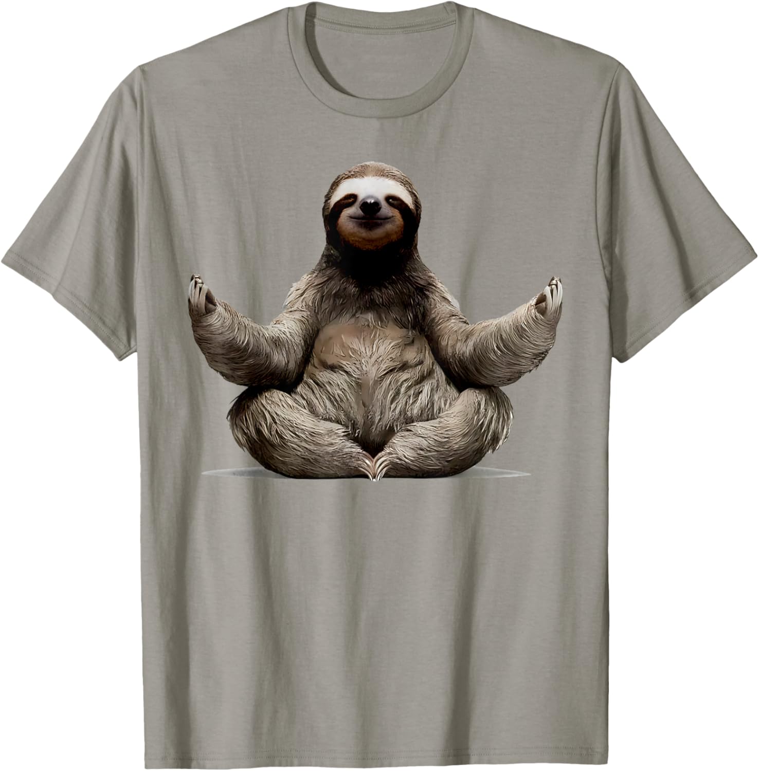 Sloth Yoga Namaste T-Shirt for Men and Women - Zen Buddha Meditation Wear - 4