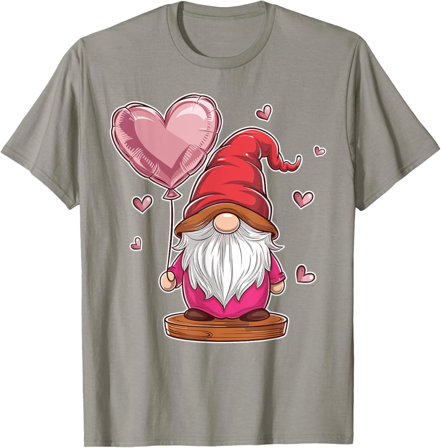 Gnome Valentine's Day Love Heart Kids T-Shirt for Fun and Style - 16