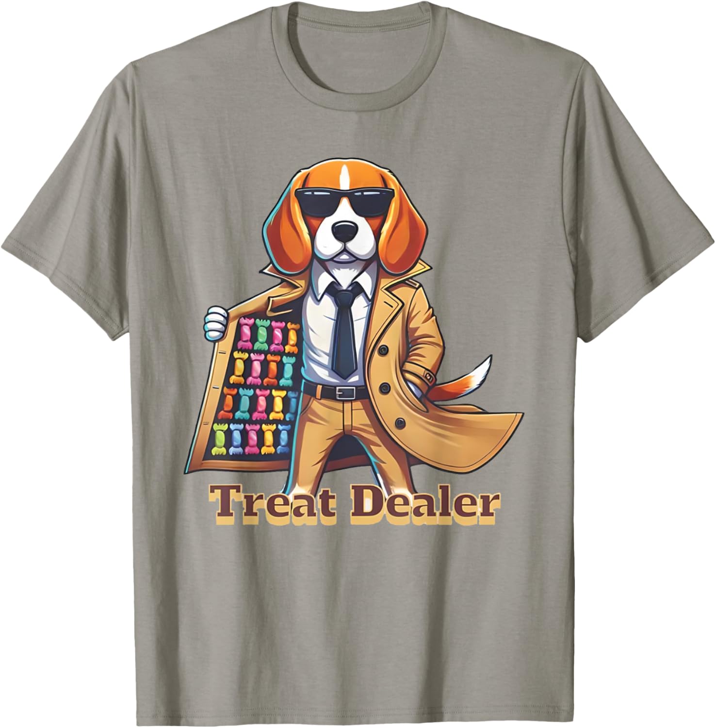 Funny Beagle Lover T-Shirt for Dog Treat Dealers - Perfect Gift for Dog Owners - 17