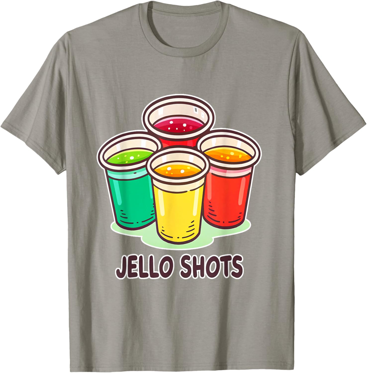 Colorful Jello Shots Party T-Shirt for Fun Celebrations and Events - 21