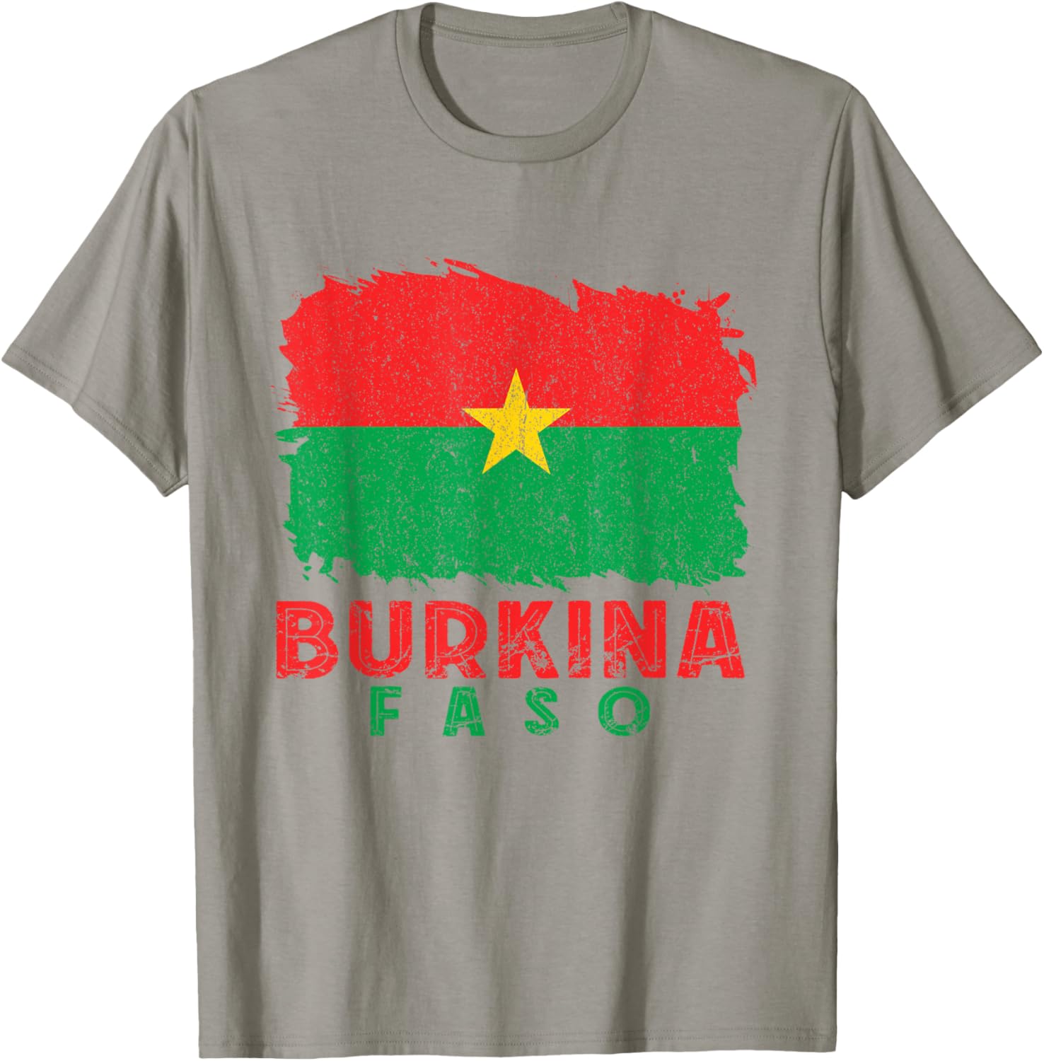 Burkina Faso Flag T-Shirt: Show Your Burkina Fasoan Roots and Pride - 1