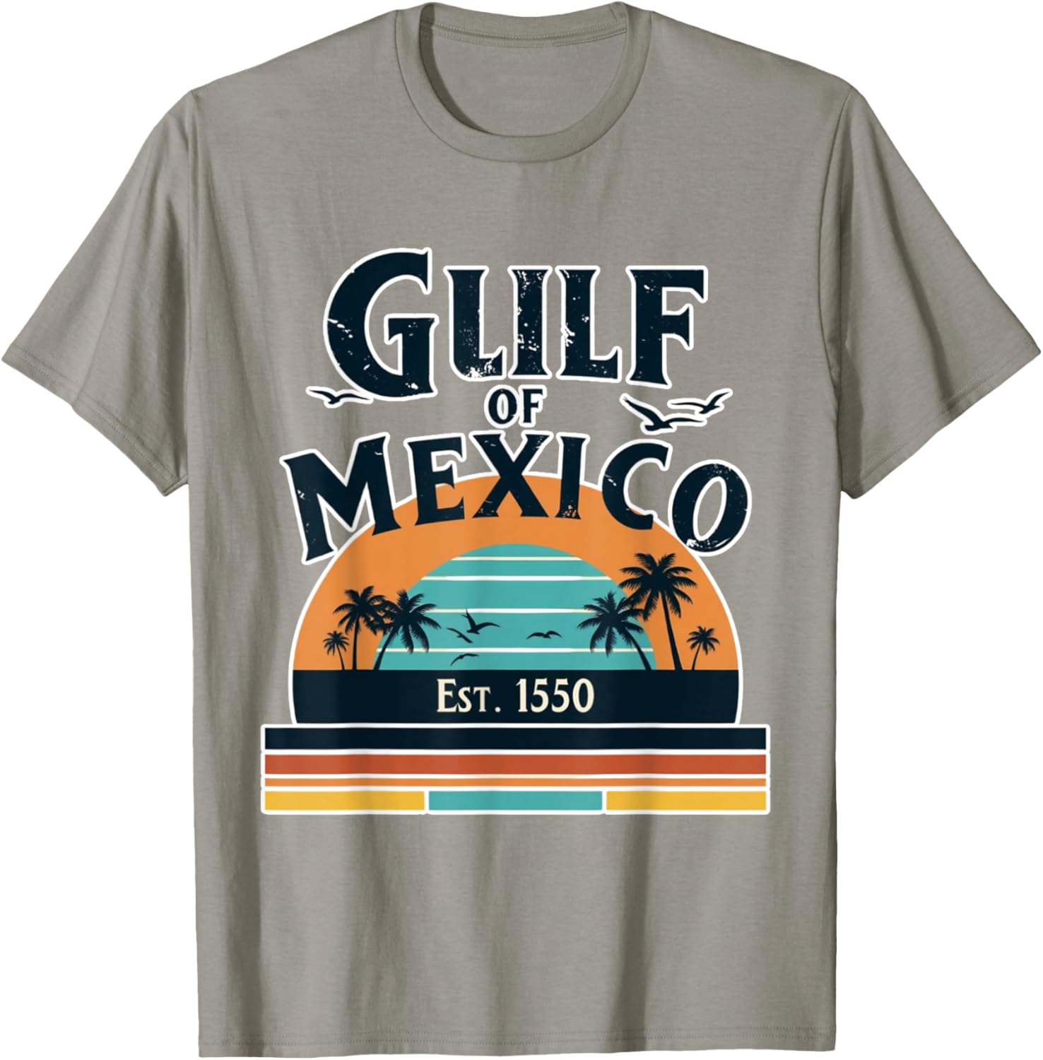 Gulf of Mexico T-Shirt for Beach Lovers - Stylish and Comfortable Wear - 7