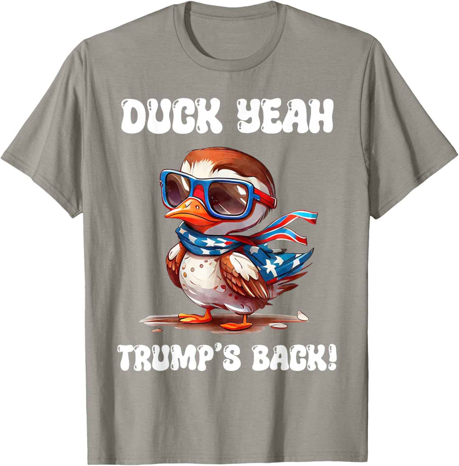 Duck Yeah Trump Is Back T-Shirt for 47th President Fans - 8