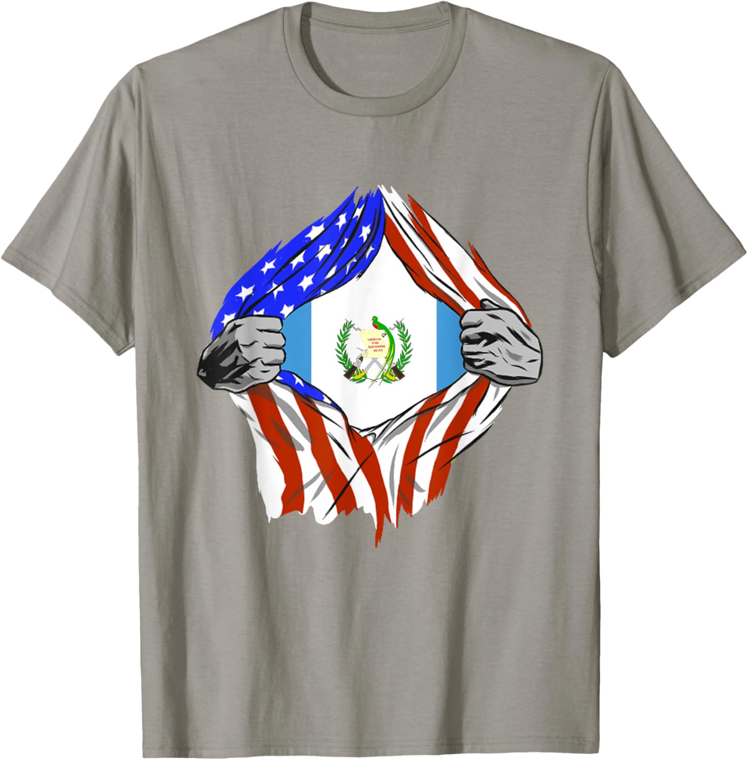 Guatemala Flag T-Shirt for Proud Patriots | Stylish American Apparel - 17