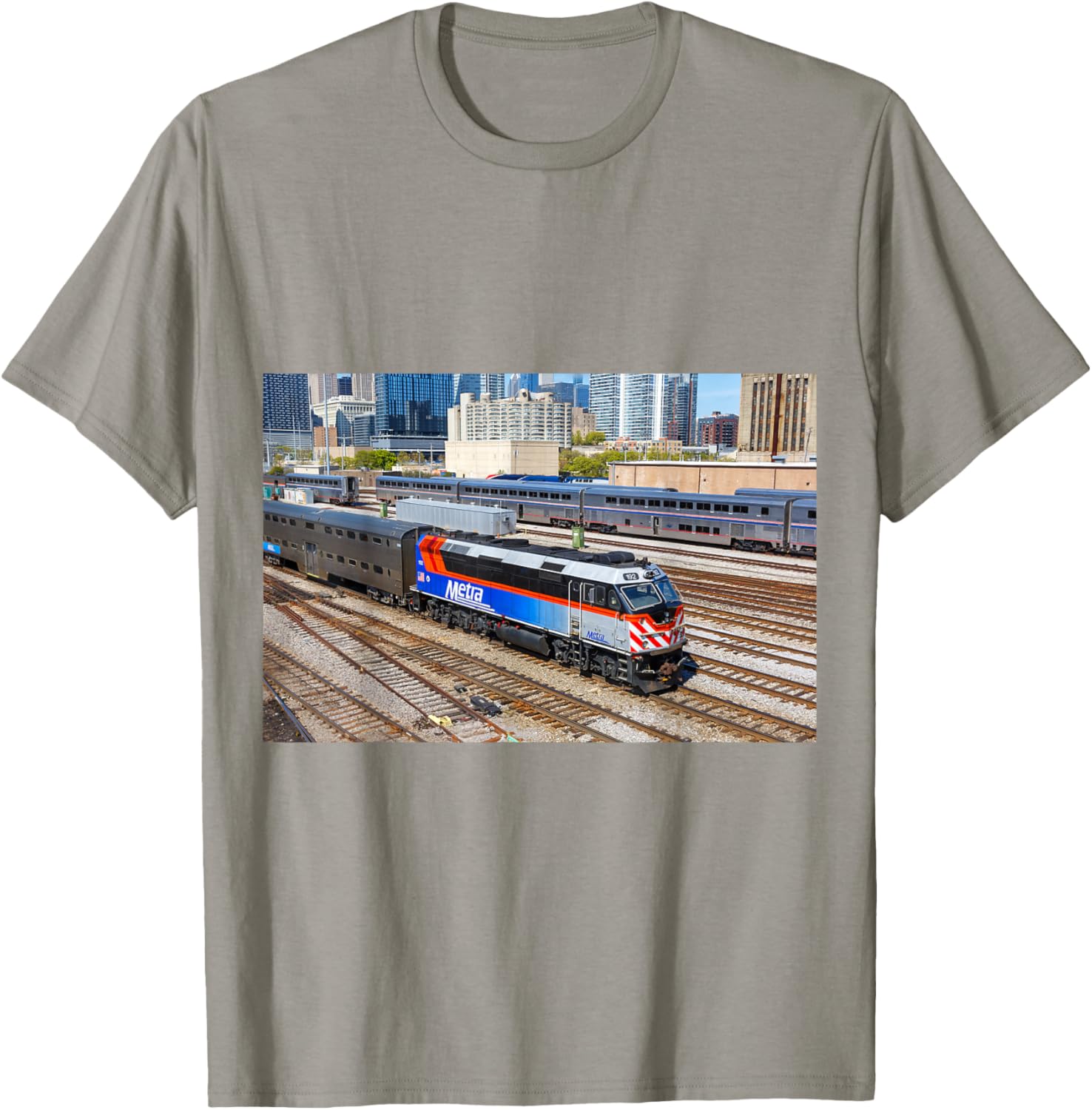 Metra 192 At Union Station T-Shirt Perfect for Commuters and Fans - 8