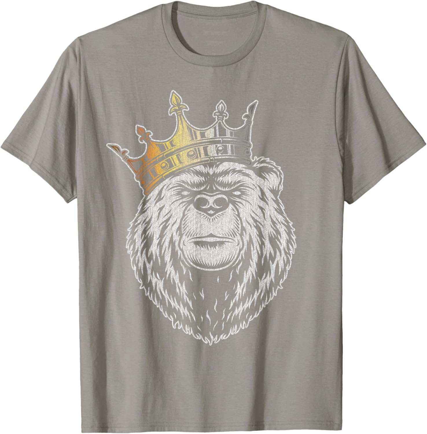 Bear Pride Majestic Crown T-Shirt in Bear Flag Colors for Everyone - 2