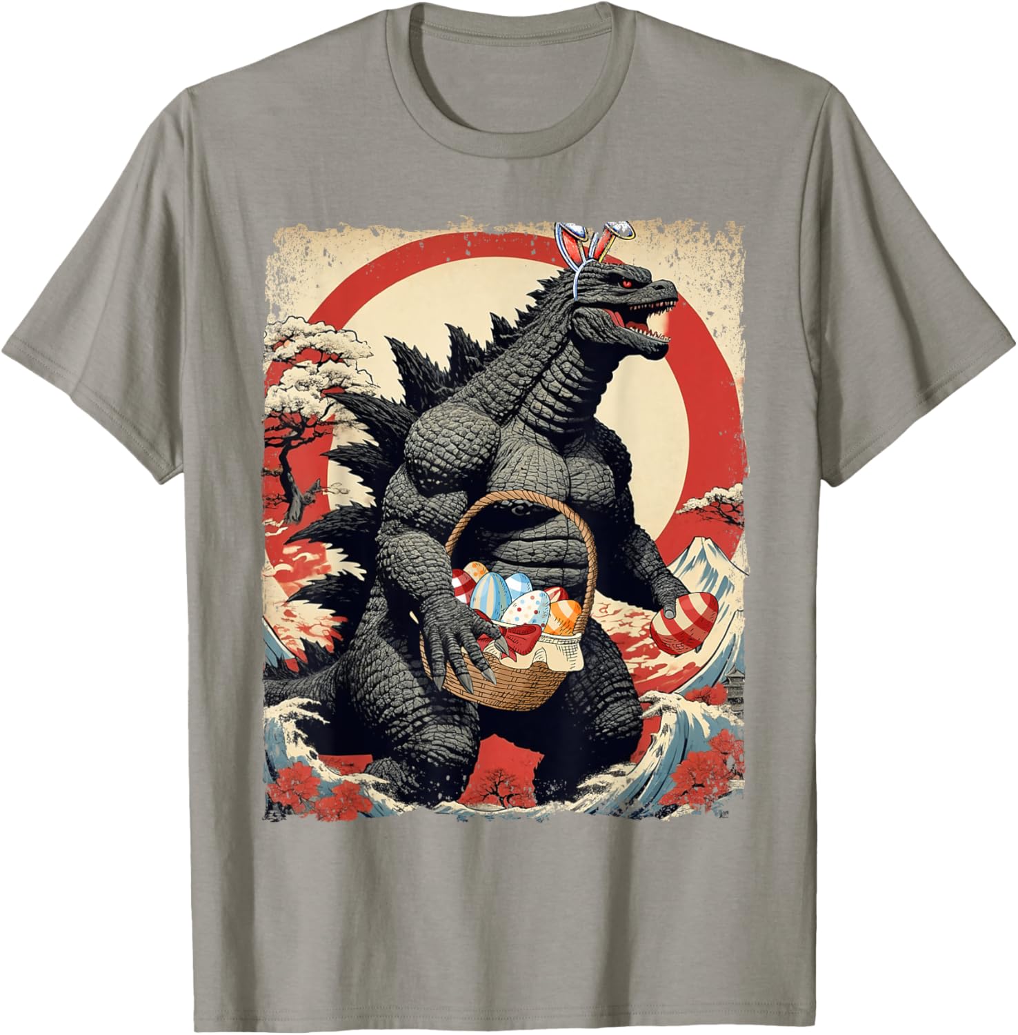 Kaiju Easter Vintage Shirt for Kids featuring Monster Eggs T-Shirt - 16