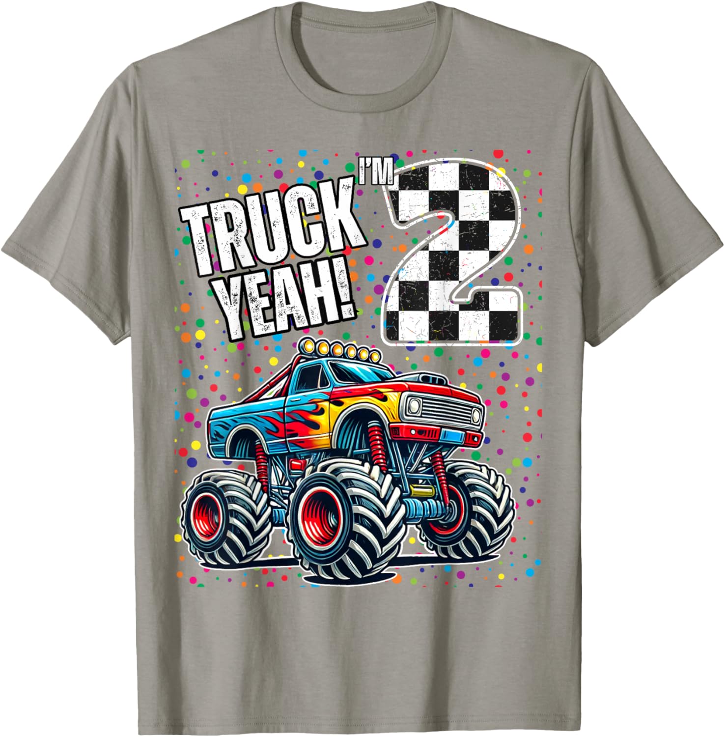 2nd Birthday Monster Truck Shirt for Boys - Fun Family T-Shirt - 20