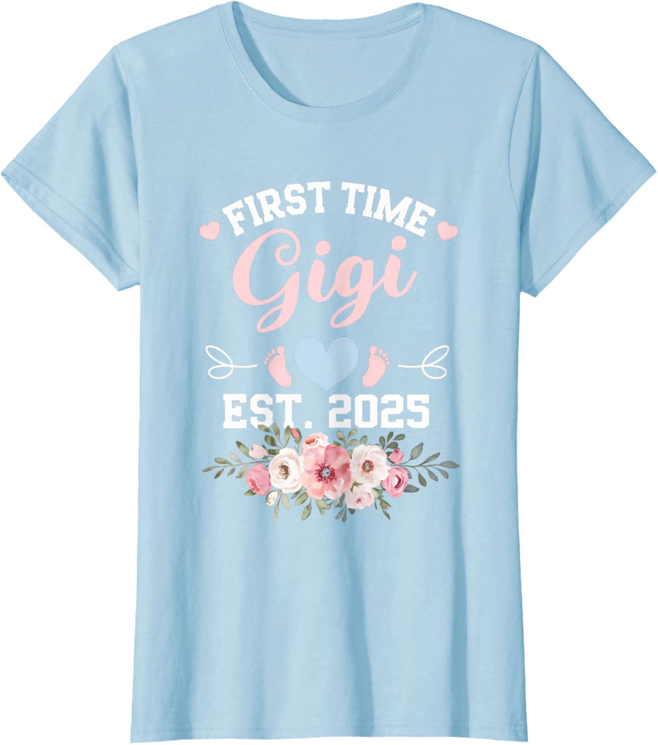 Gigi 2025 Mother's Day T-Shirt for New Moms - Cute Pregnancy Apparel - 7