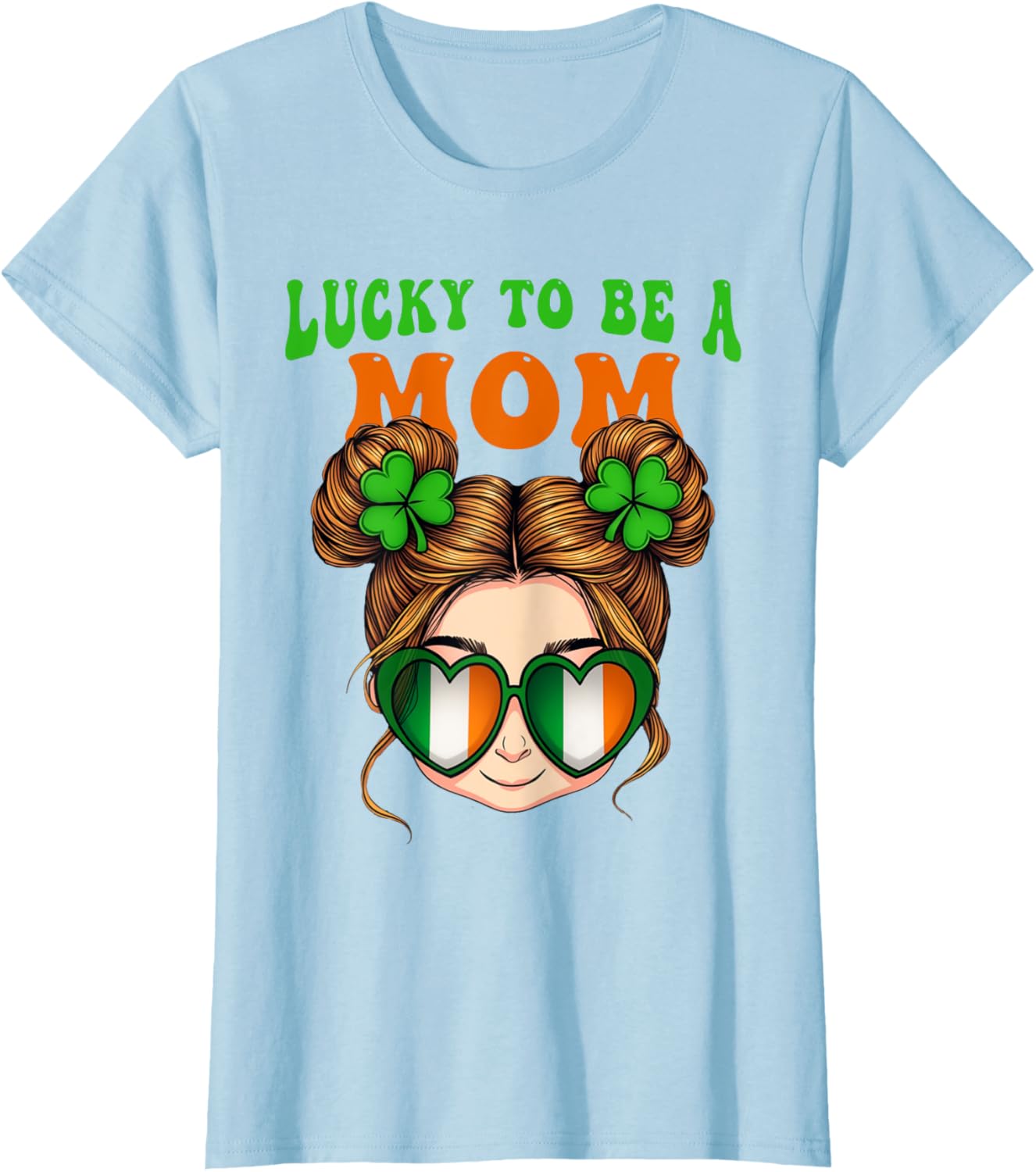 Lucky Irish Baby St. Patrick's Day Pregnancy Mom T-Shirt for Expecting Moms - 10