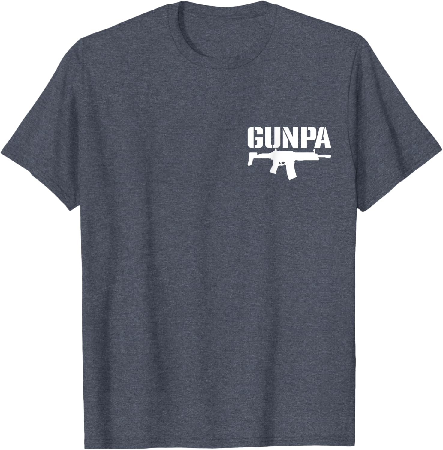 Funny Gun Grandpa T-Shirt for Father's Day Gift - Cool Gunpa Apparel - 5
