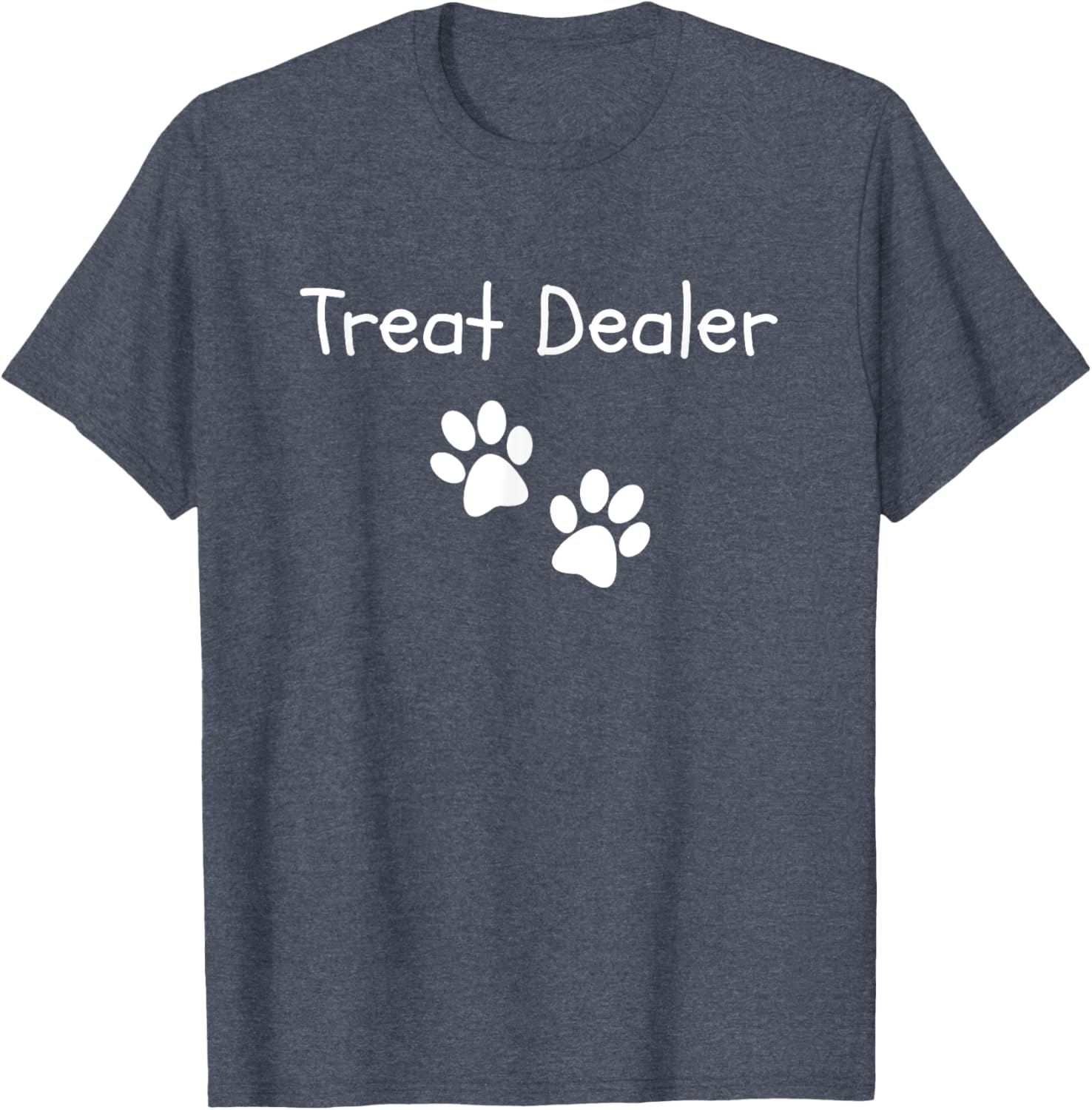 Funny Dog Lover T-Shirt for Men, Women, and Kids with Paw Print Design - 4