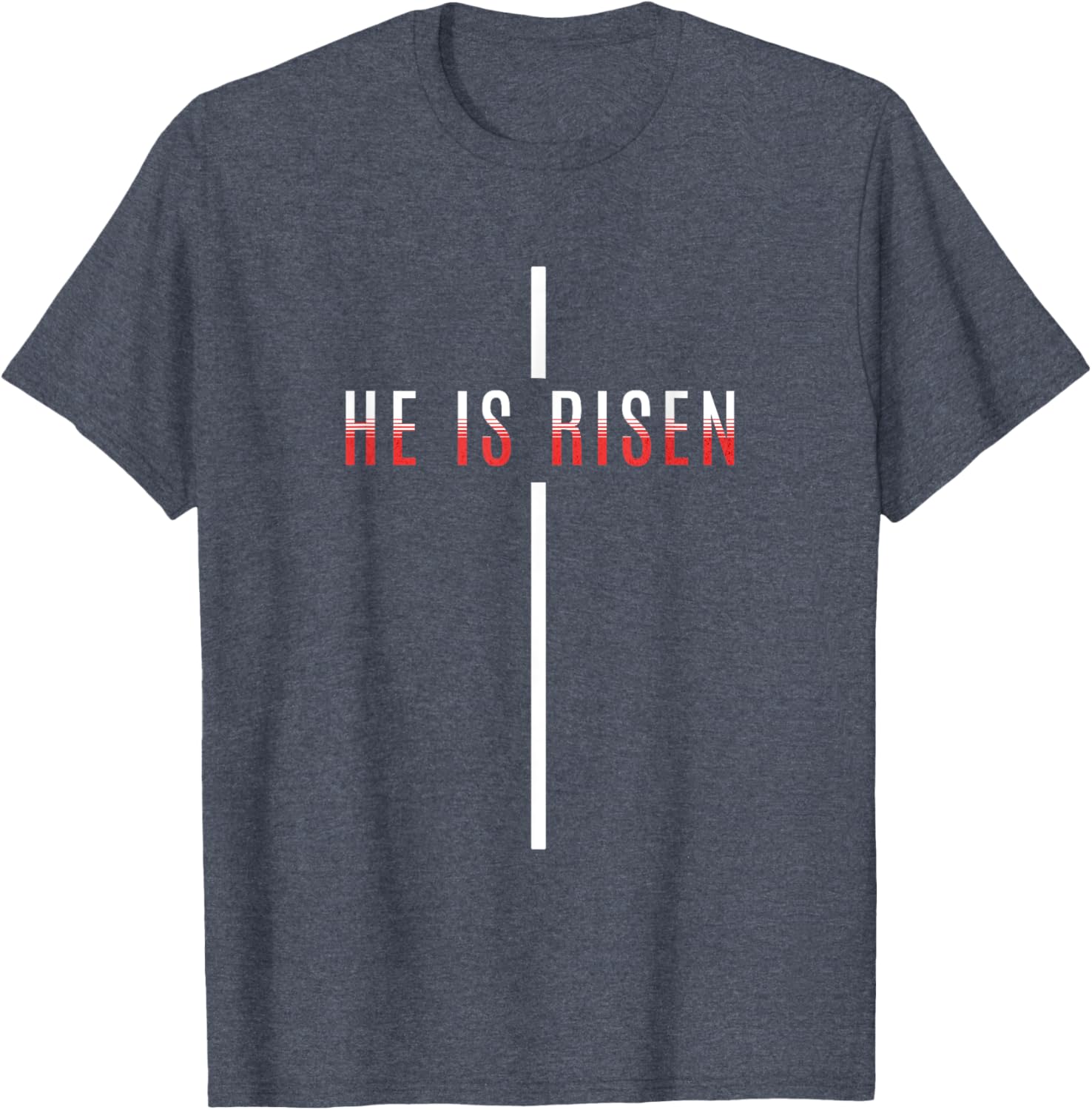 He Is Risen Cross Jesus Easter T-Shirt for Men Women and Kids - 4