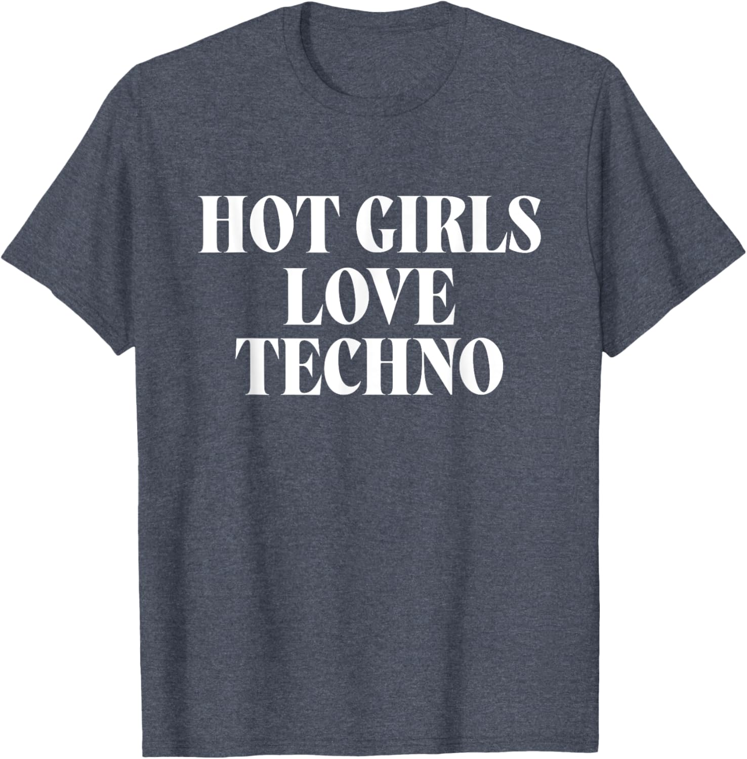 Hot Girls Love Techno EDM Festival T-Shirt for Music Lovers - 10