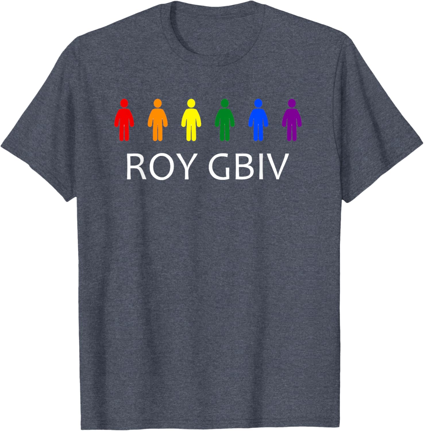 Roy Gbiv Color Spectrum T-Shirt for Vibrant Fashion Lovers - 12