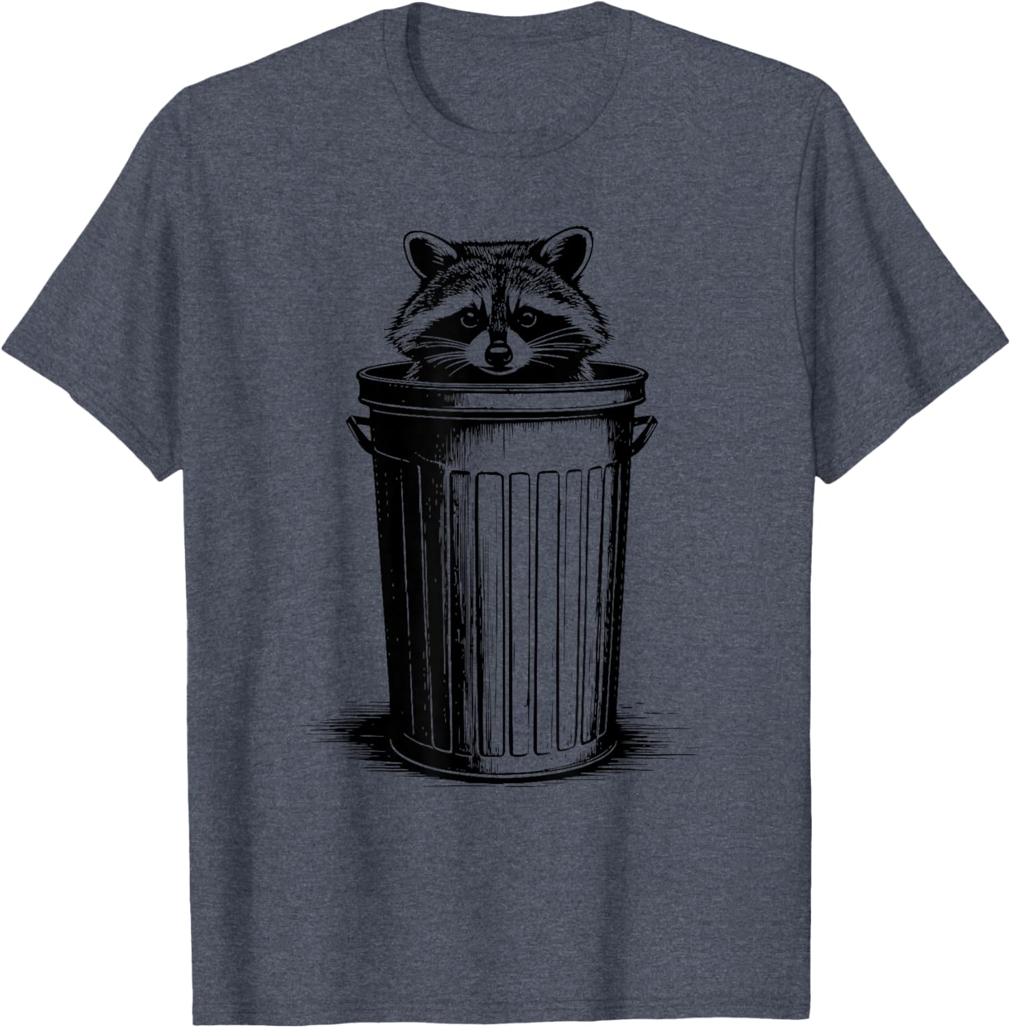 Raccoon Astronaut Suit Trash Panda T-Shirt Fun Space-Themed Apparel - 5