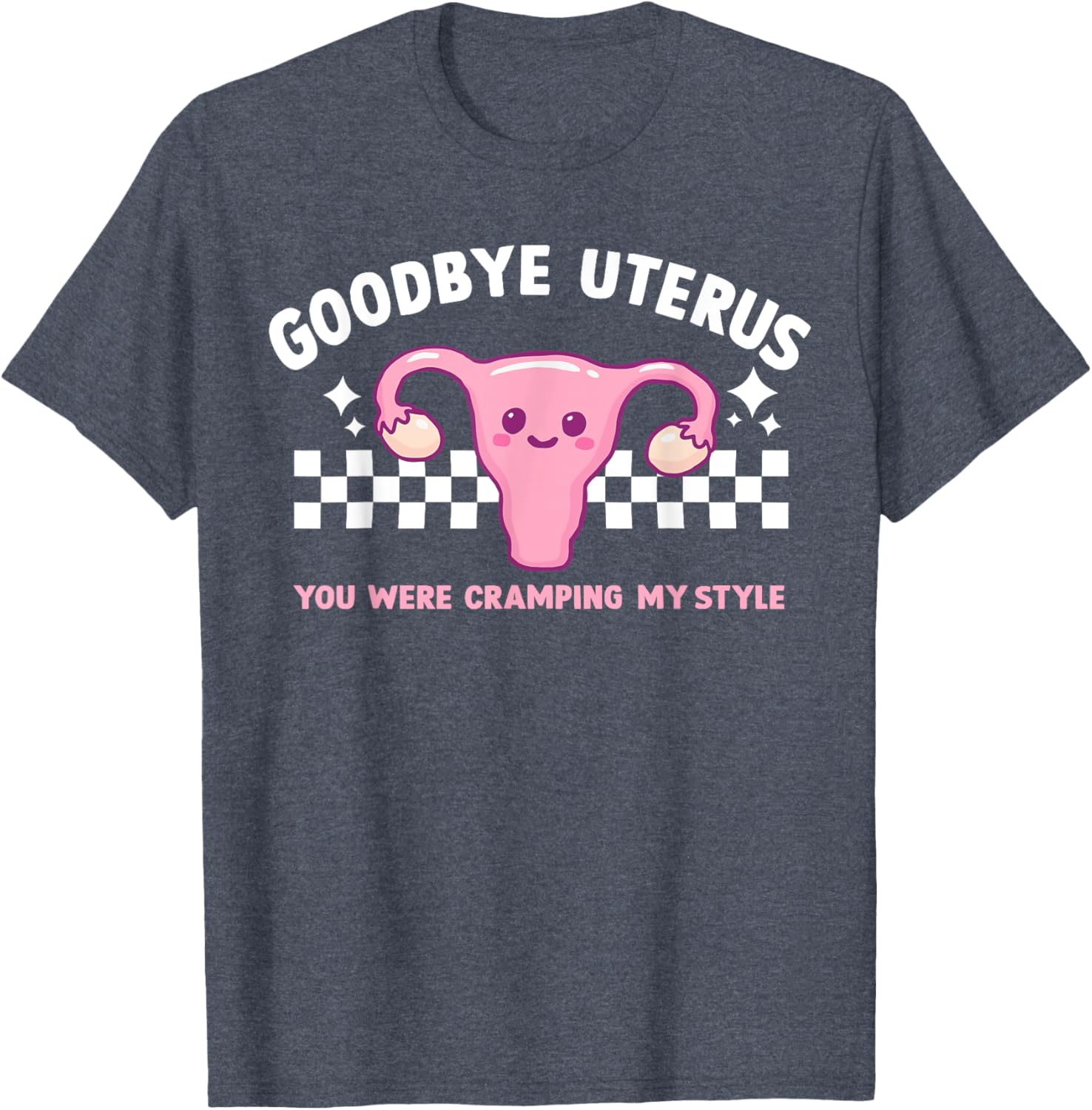 Hysterectomy Recovery Goodbye Uterus T-Shirt for Comfort and Style - 3