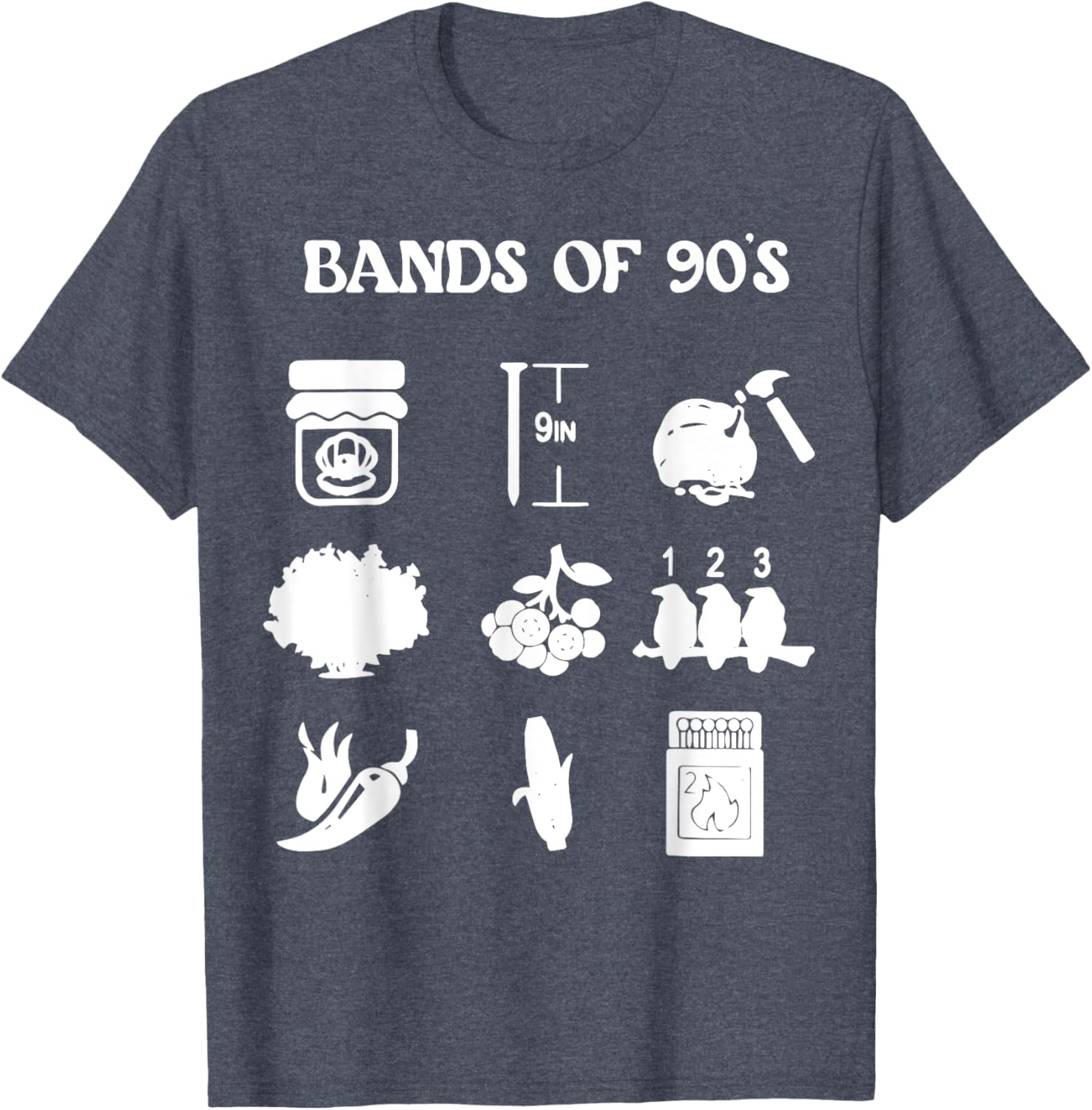 Retro 1990s Bands T-Shirt for 90s Music Lovers - Stylish Vintage Apparel - 15