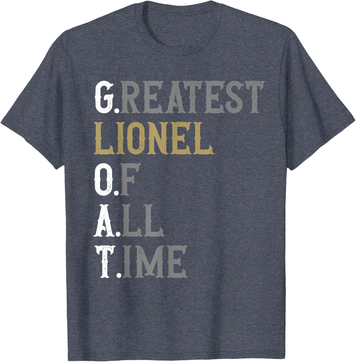 Greatest Lionel T-Shirt GOAT Design Perfect for Fans of Soccer Legends - 6
