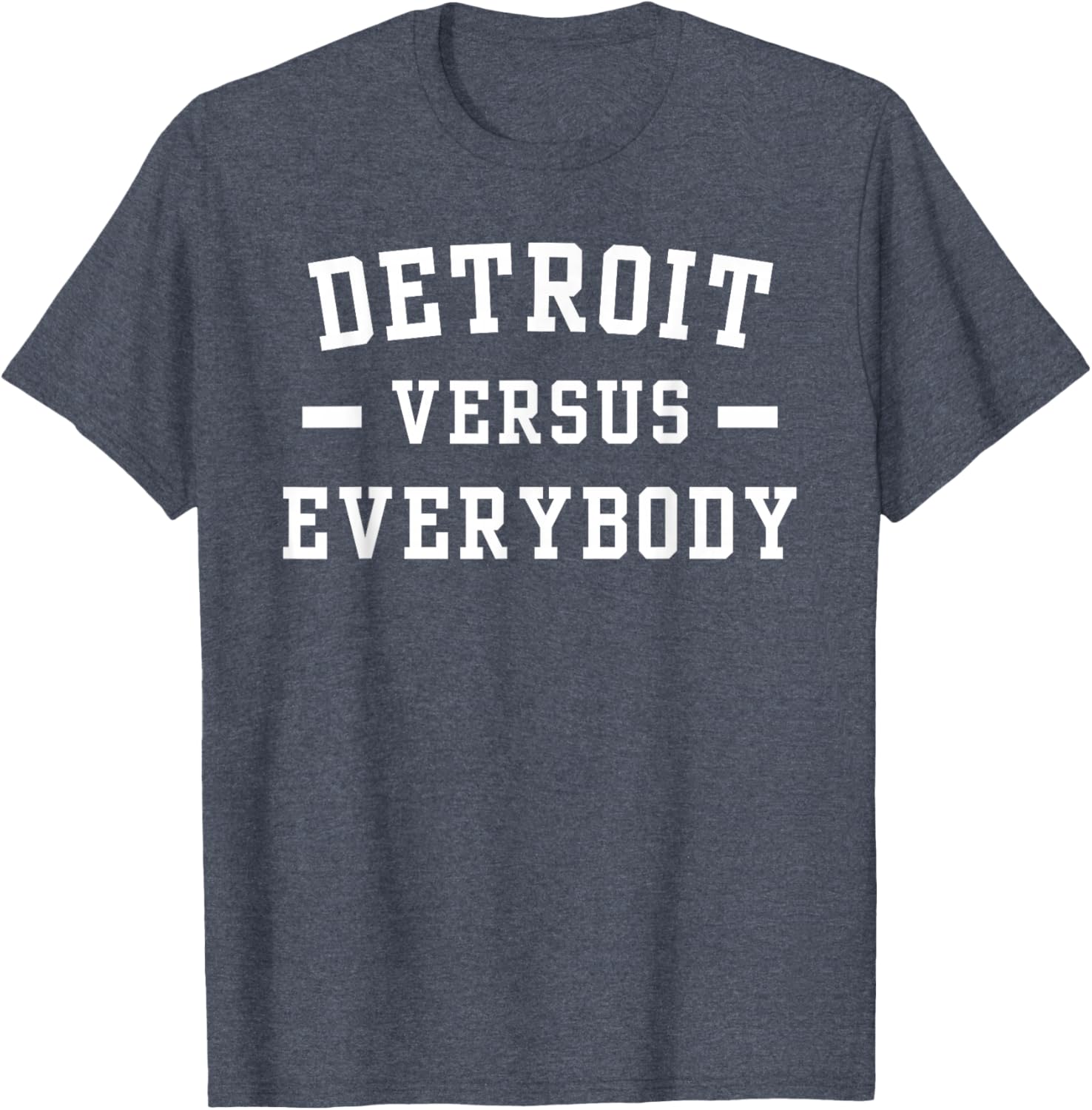 Detroit Versus Everybody Graphic Tee - Stylish Casual Wear for Fans - 7