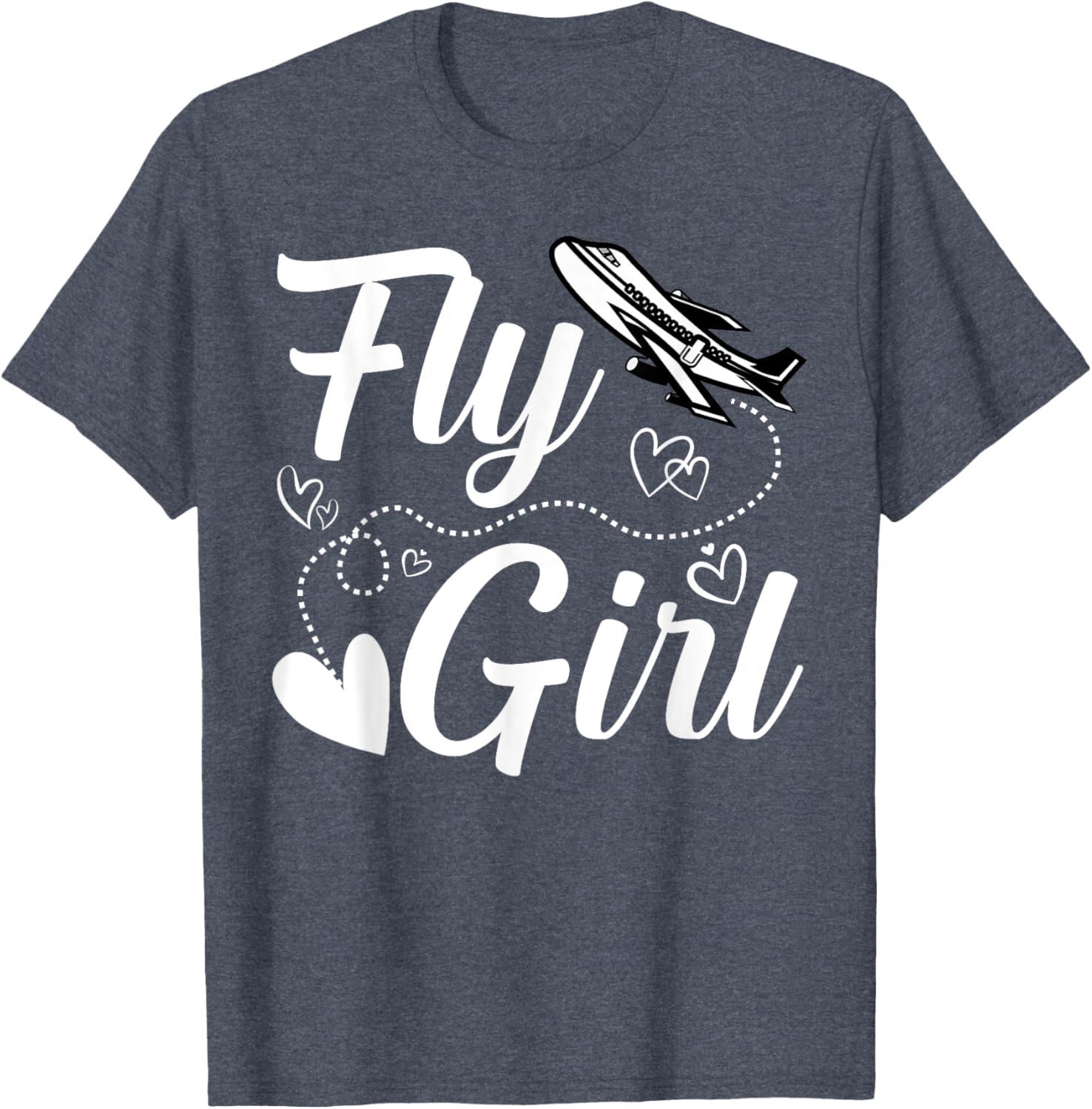 Flygirl Vintage Aviation Pilot Flight Attendant T-Shirt for Aviation Lovers - 4