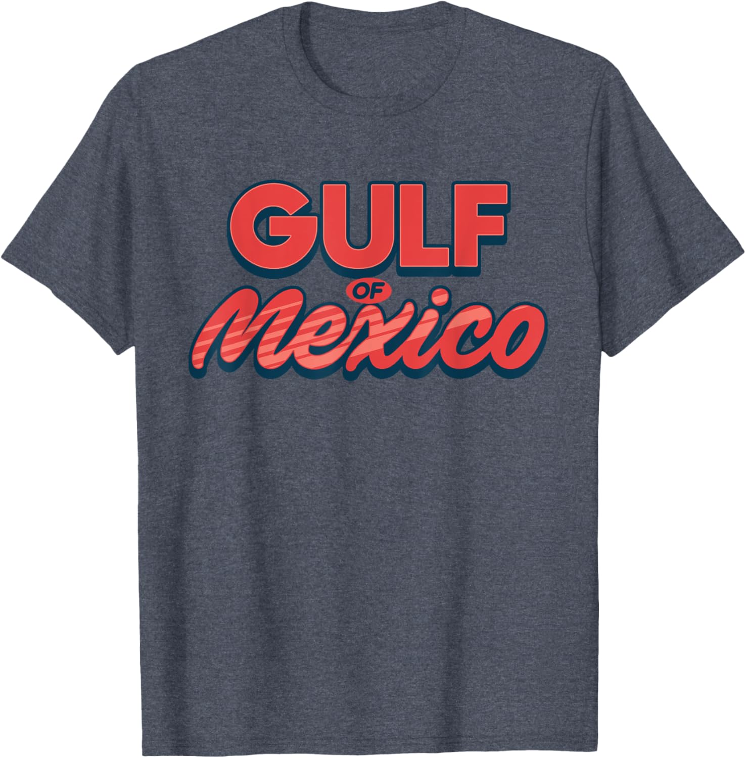 Gulf of Mexico Vintage Beach Vibes T-Shirt for Summer Fun - 24